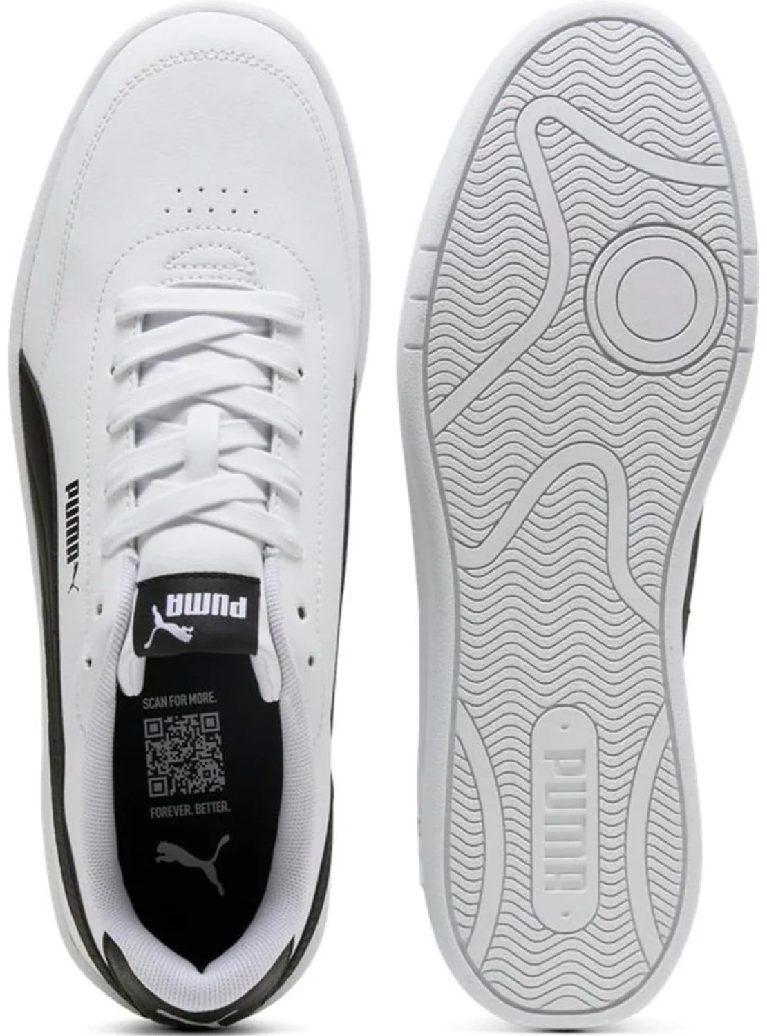 ZAPATILLA PUMA COURT CLASSIC CLEAN 402223 01 PARA HOMBRE - 5