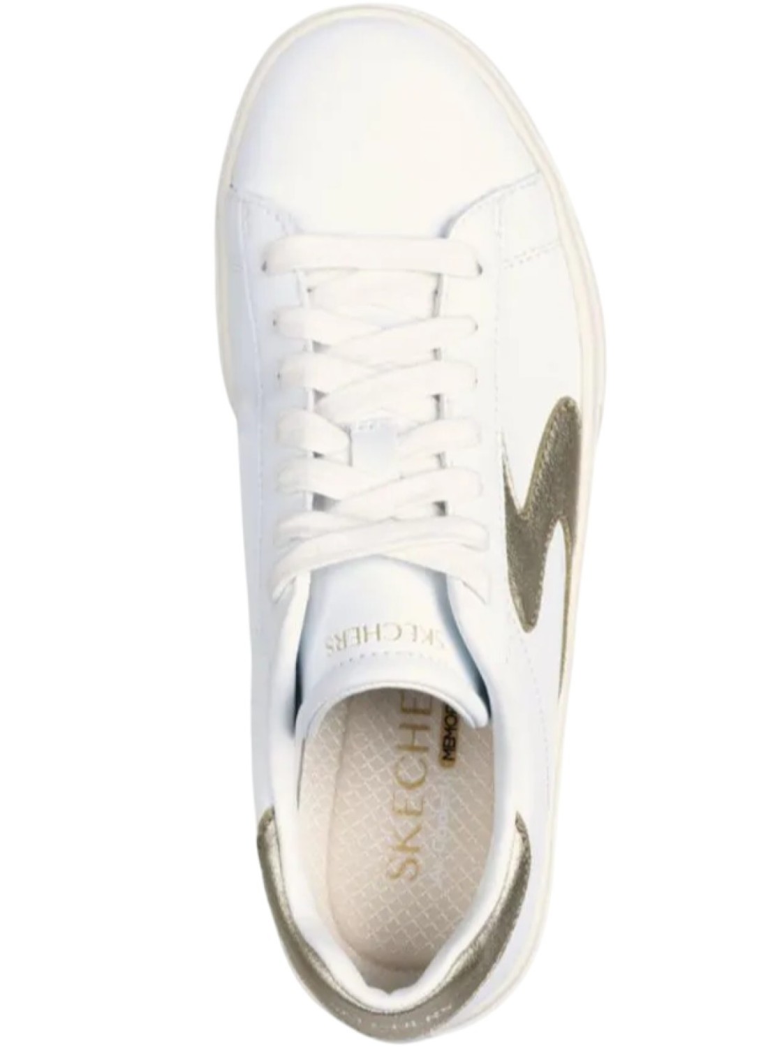 ZAPATILLA SKECHERS BEAMING GLORY 185016/WTGD BLANCO PARA MUJER - 4