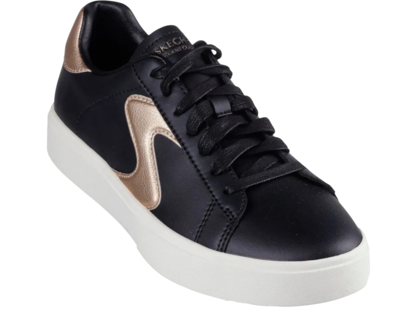 ZAPATILLA SKECHERS BEAMING GLORY 185016/BKRG NEGRO PARA MUJER - 2