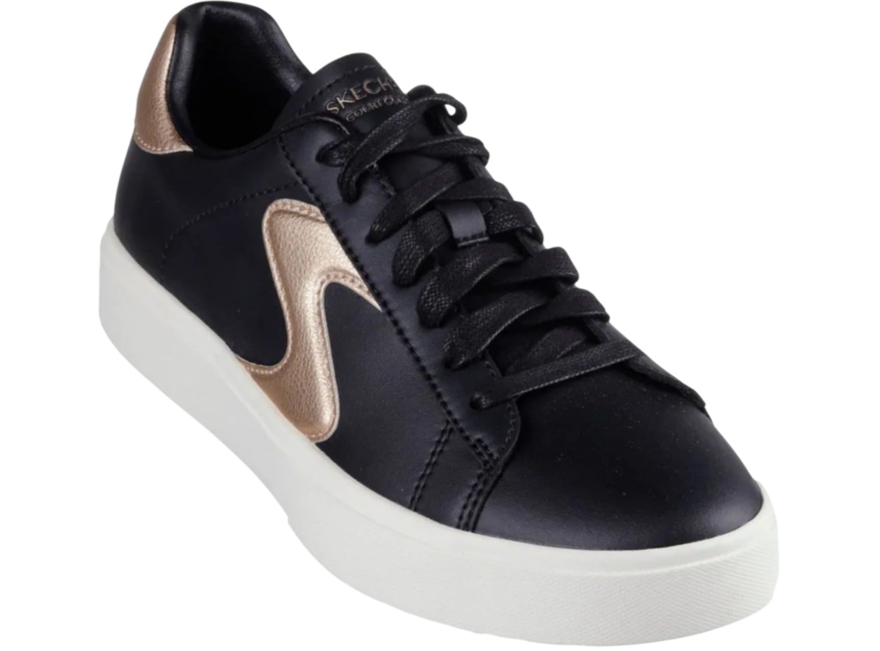 ZAPATILLA SKECHERS BEAMING GLORY 185016/BKRG NEGRO PARA MUJER - 2