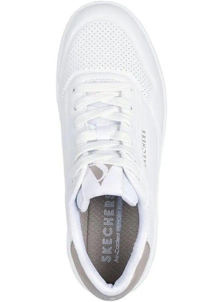 ZAPATILLA SKECHERS FAST BREAK 177705WHT BLANCO PARA MUJER - 4
