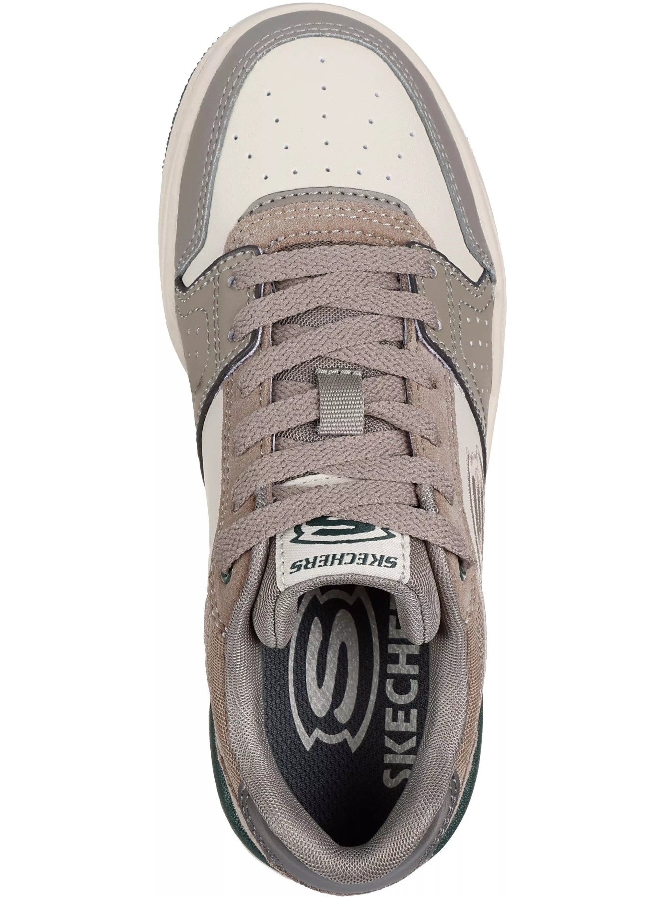 ZAPATILLA SKECHERS SKX 228 406157/LTPE MARRON PARA NIÑO - 4