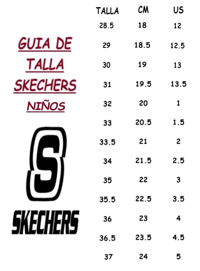 ZAPATILLA SKECHERS SKX 228 406157/LTPE MARRON PARA NIÑO - 6