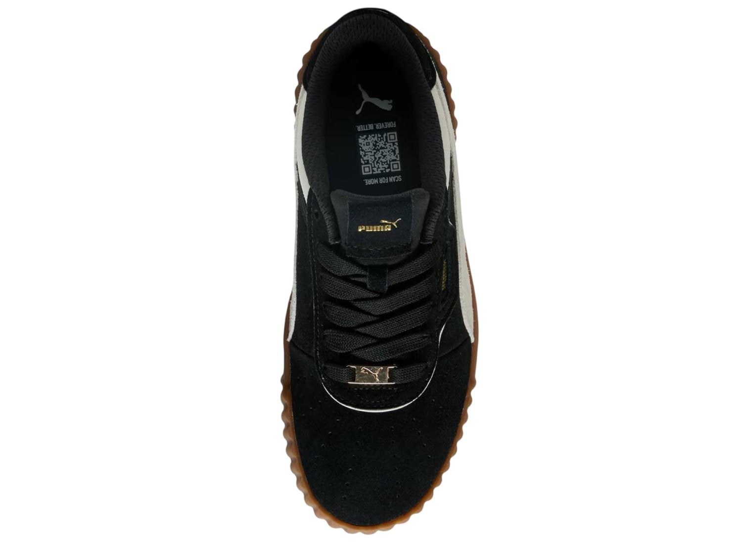 ZAPATILLAS PUMA CARINA 3.0 LUXE SD 400725 03 NEGRO PARA MUJER - 4