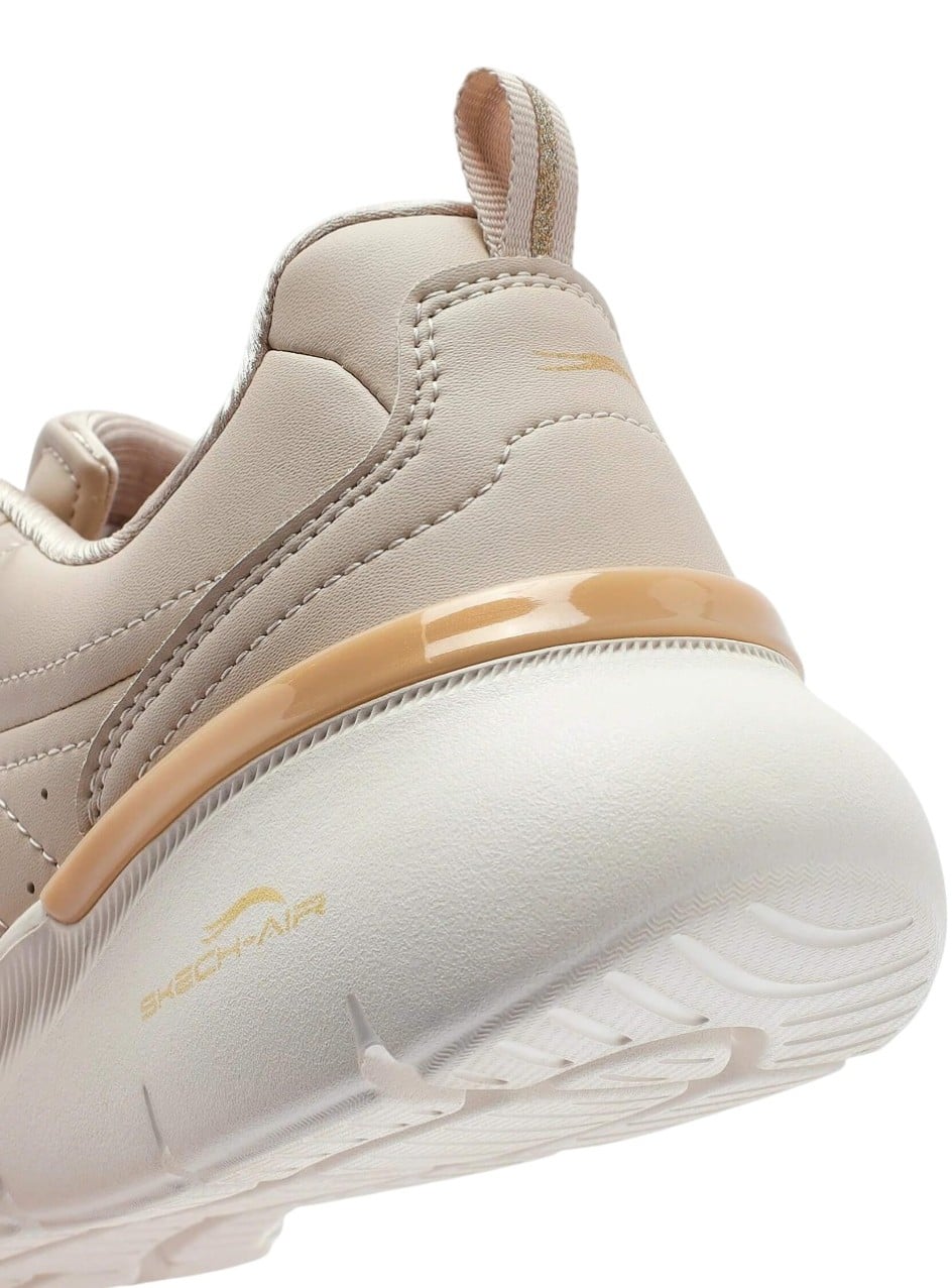 ZAPATILLA SKECHERS SKECH-AIR DYNAMIGHT 20-MODERN GLIMPSE 150373/NTGD BEIGE PARA MUJER - 6