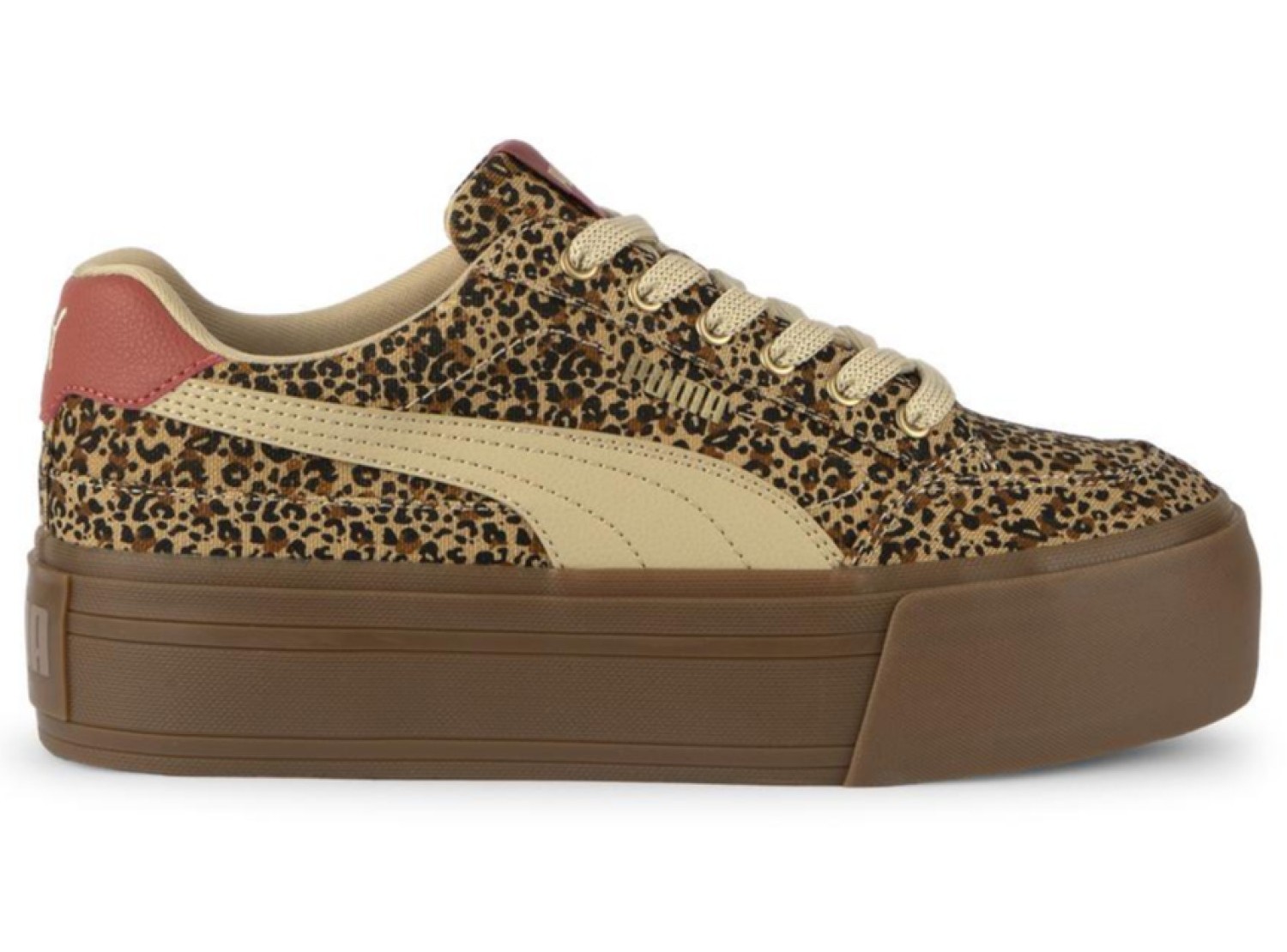ZAPATILLA PUMA COURT CLASSIC VULC ANIMAL 405889 01 PARA MUJER - 1