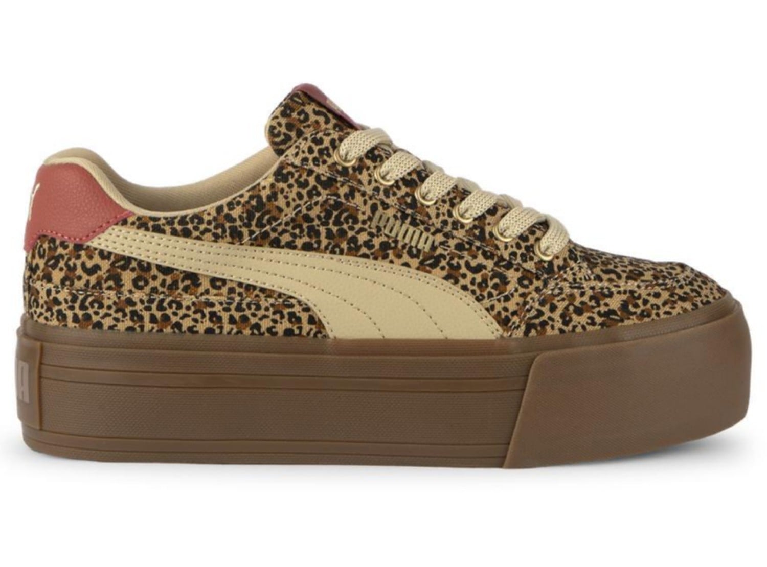 ZAPATILLA PUMA COURT CLASSIC VULC ANIMAL 405889 01 PARA MUJER - 1