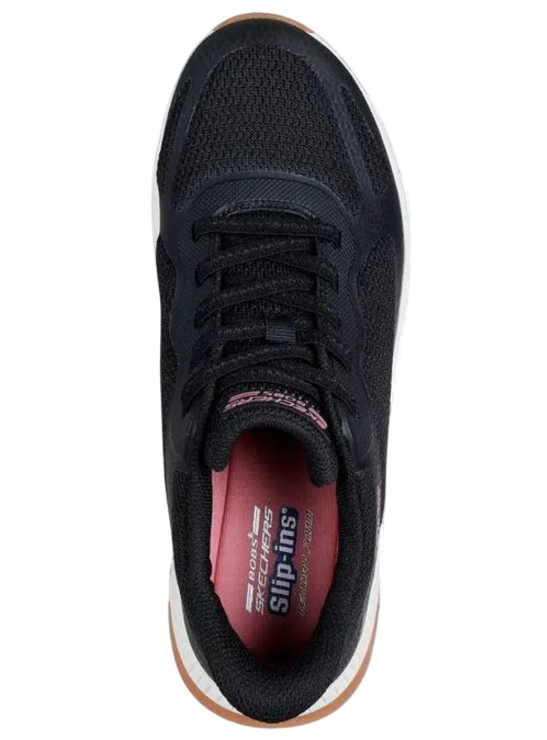 ZAPATILLA SKECHERS SQUAD STAPLE LOOK 117624BLK NEGRO PARA MUJER - 4