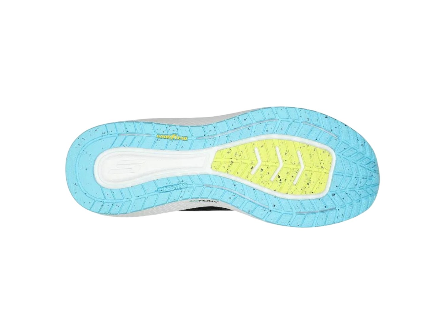 ZAPATILLA SKECHERS GO RUN BALANCE 3 172085/BKW NEGRO MUJER - 5