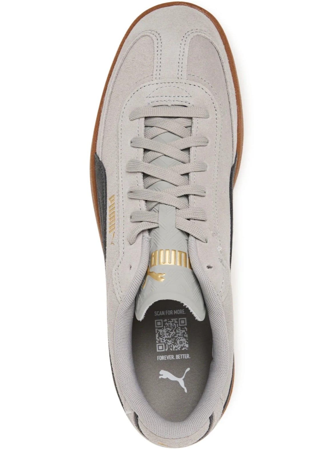 ZAPATILLA PUMA CLUB II ERA SUEDE 400717 15 GRIS PARA HOMBRE - 5