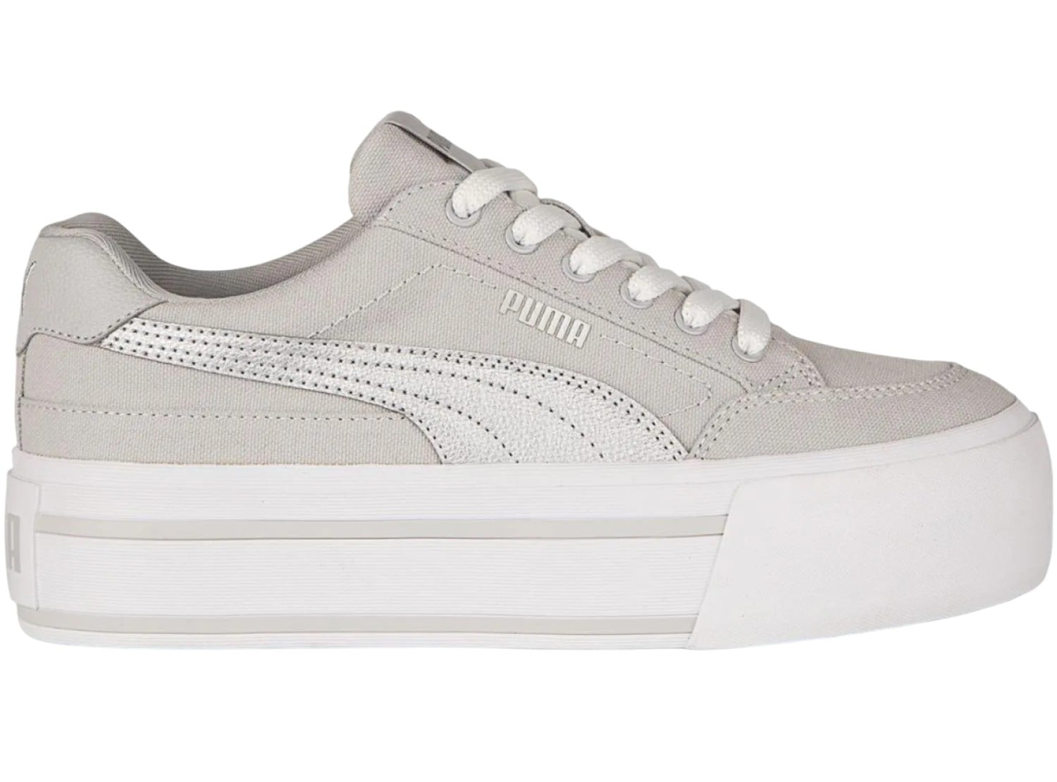 ZAPATILLA PUMA CORT CLASSIC VULC 402329 03 GRIS PARA MUJER - 1