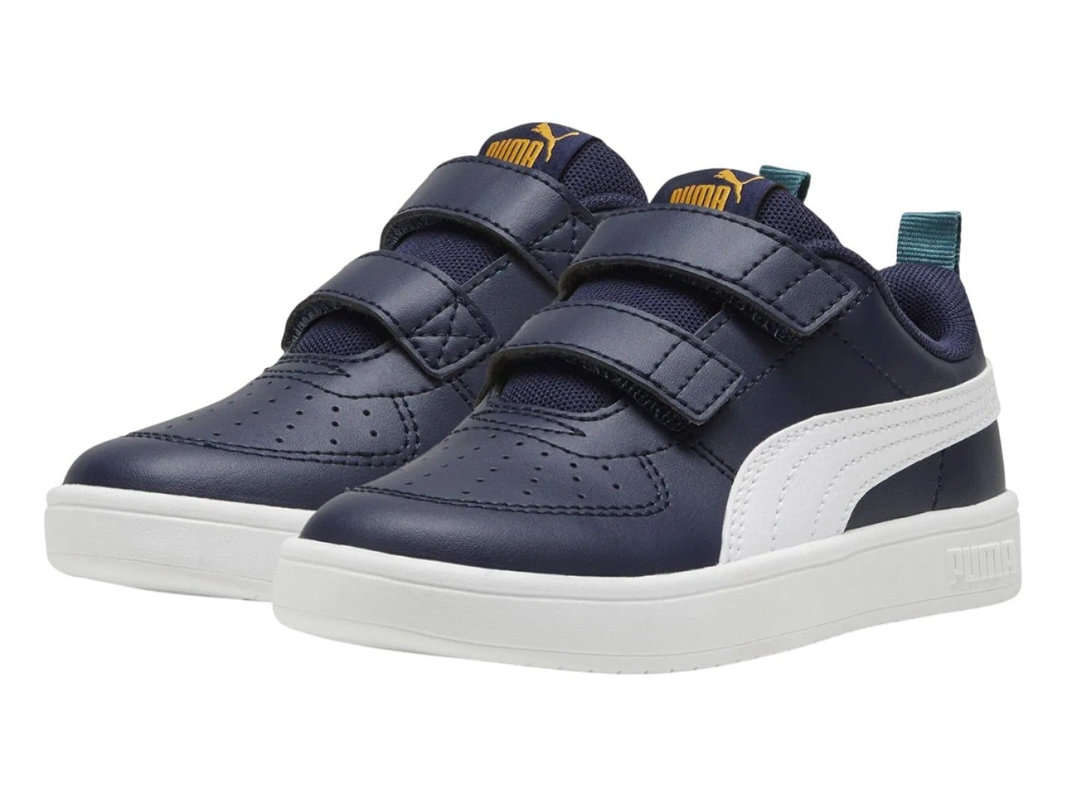 ZAPATILLA PUMA RICKIE V PS 391327 07 AZUL PARA NIÑOS - 3