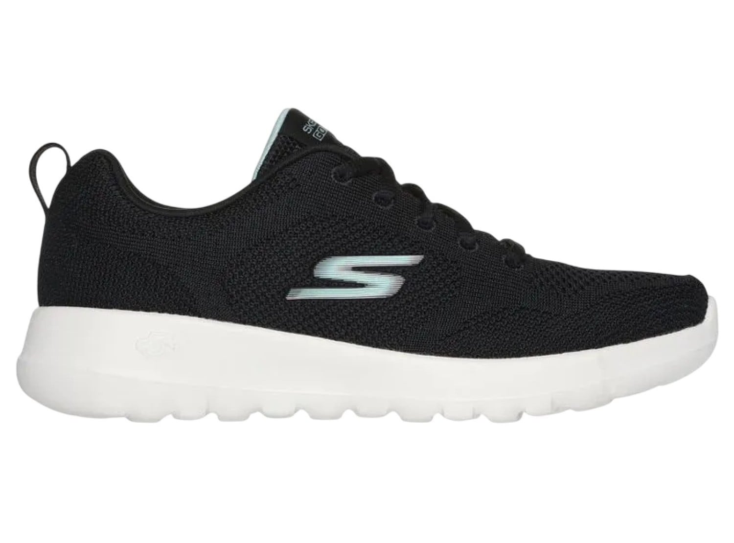 ZAPATILLAS SKECHERS GO WALK JOY VIOLET 124640/BKMN NEGRO PARA MUJER - 1