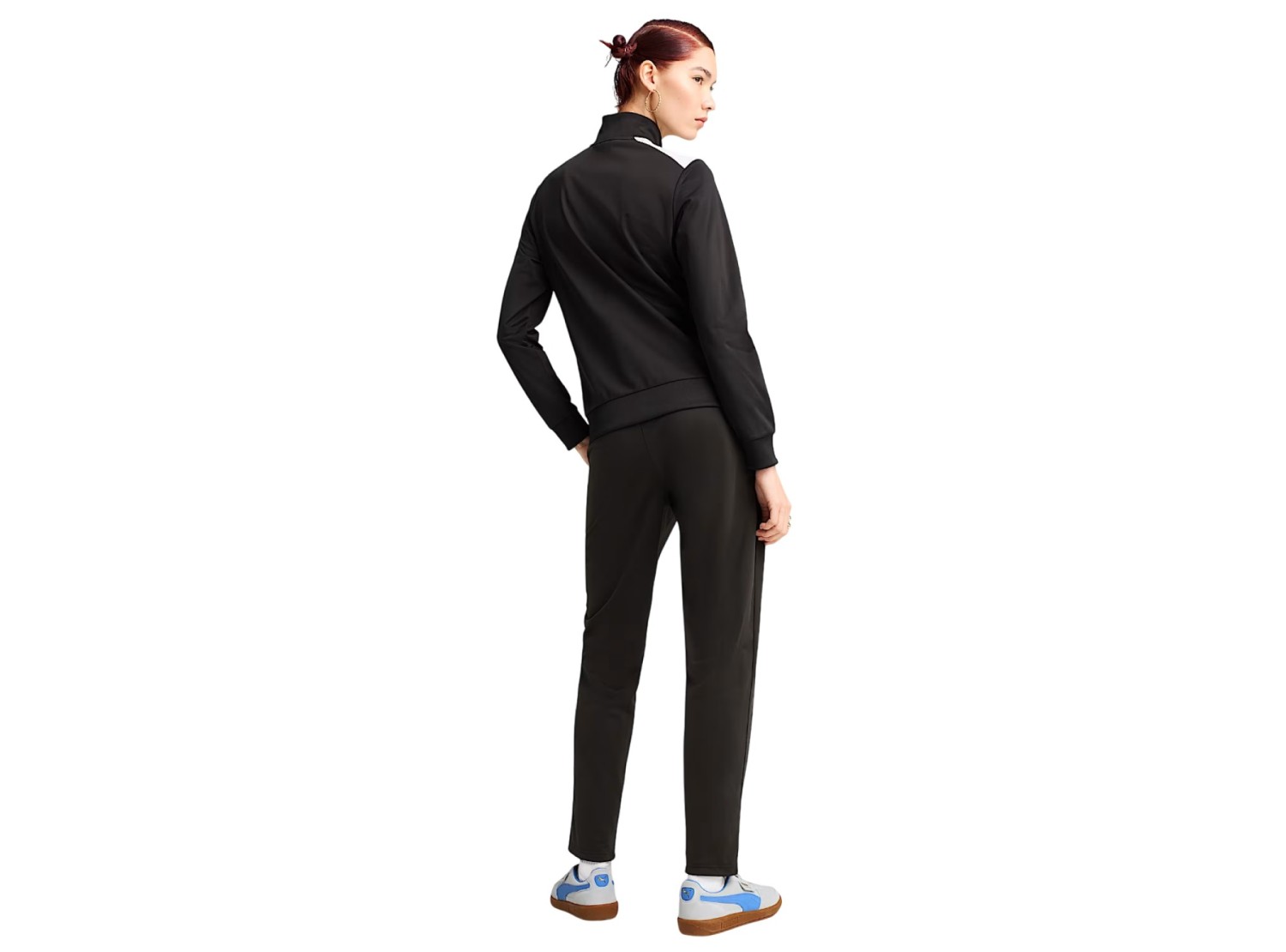 BUZO PUMA POLY SUIT 685075 01 NEGRO PARA MUJER - 5