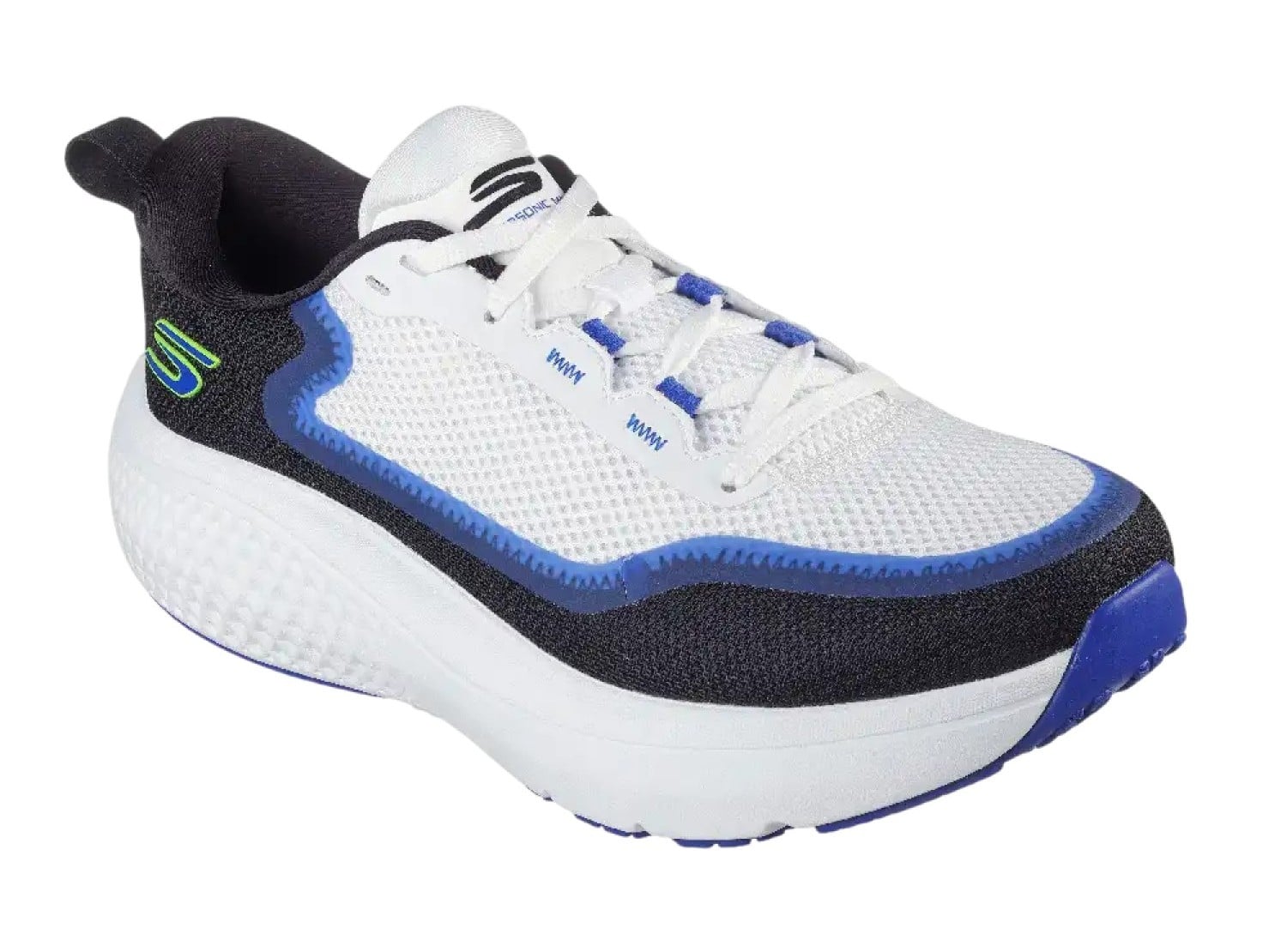 ZAPATILLAS SKECHERS SUPER SONIC MAX 246086/WBK BLANCO PARA HOMBRE. - 3