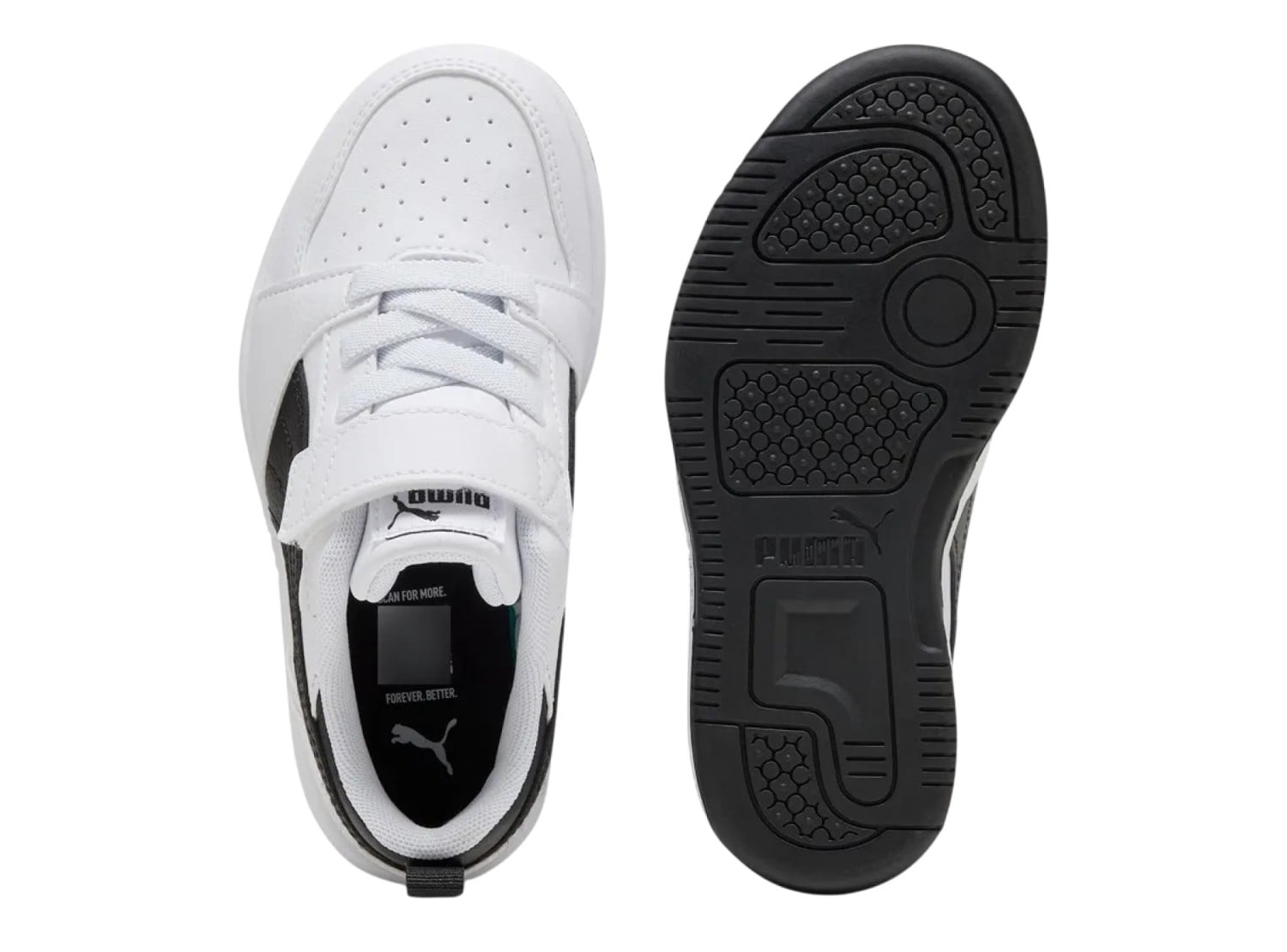 ZAPATILLAS PUMA REBOUND V6 397419 02 BLANCO PARA NIÑO - 4