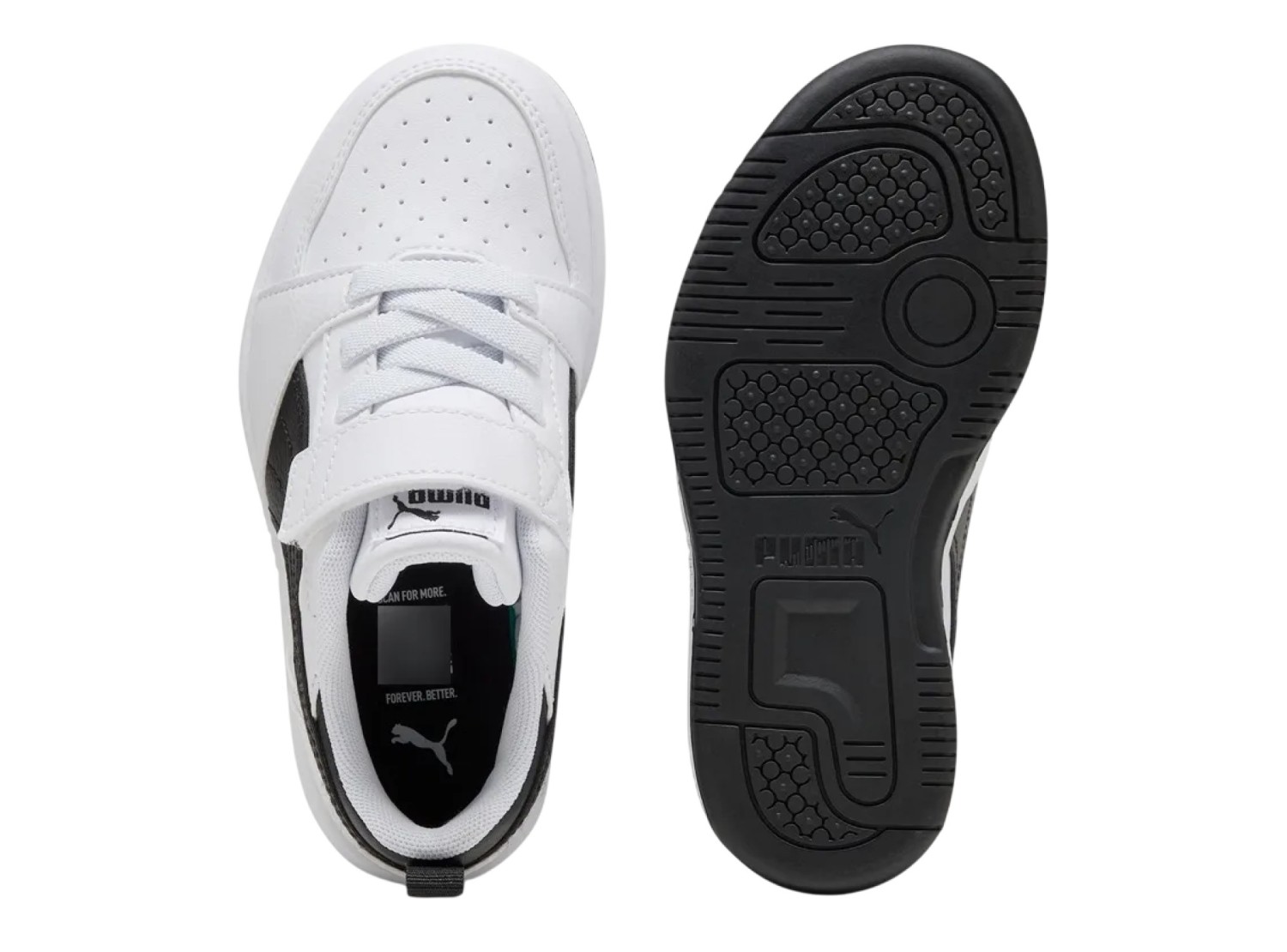 ZAPATILLAS PUMA REBOUND V6 397419 02 BLANCO PARA NIÑO - 4