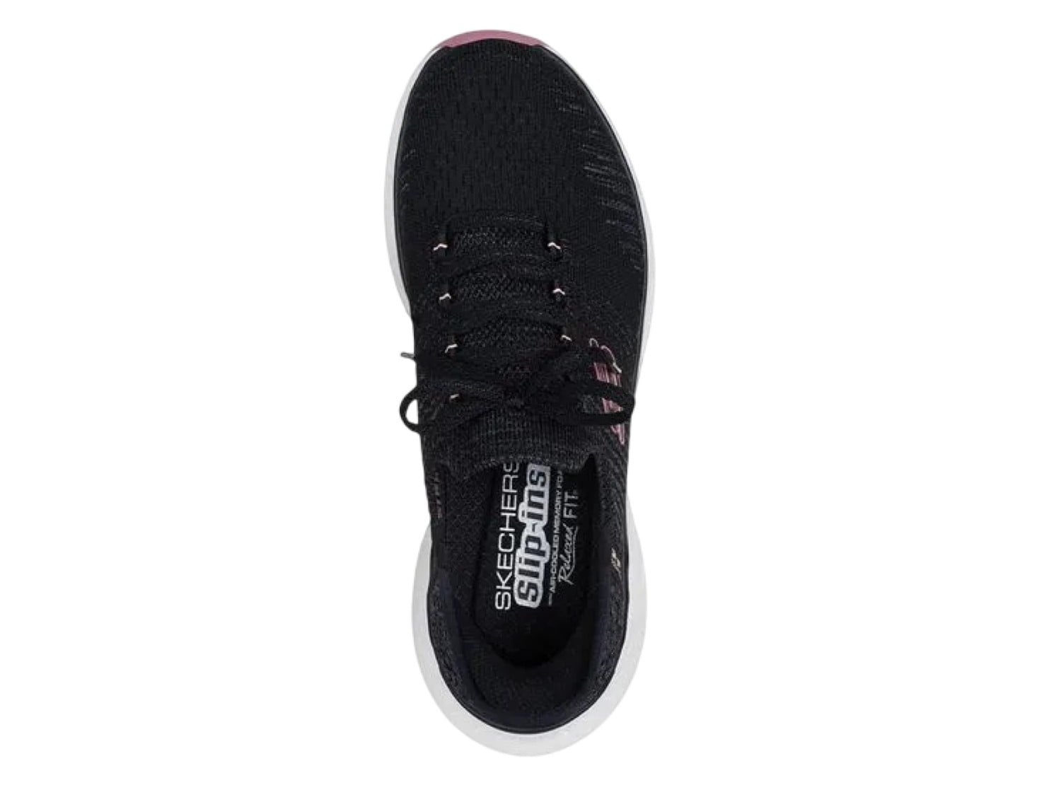 ZAPATILLA SKECHERS EDGERIDE IMPRESION 150470BKPK NEGRO MUJER - 4