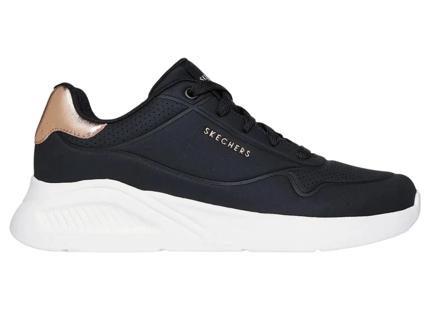 ZAPATILLA SKECHERS SHIMMER ALONG 177291BLK NEGRO PARA MUJER - 1