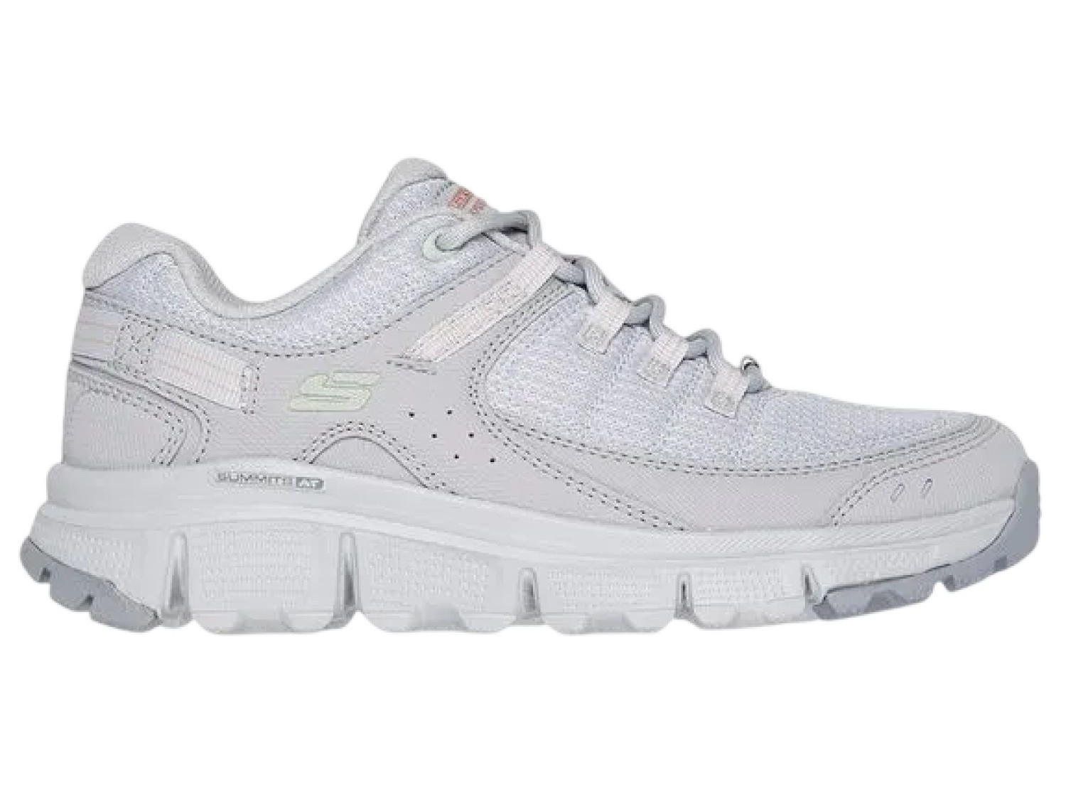 ZAPATILLA SKECHERS KISSMMEE 180271LTGY GRIS PARA MUJER - 1