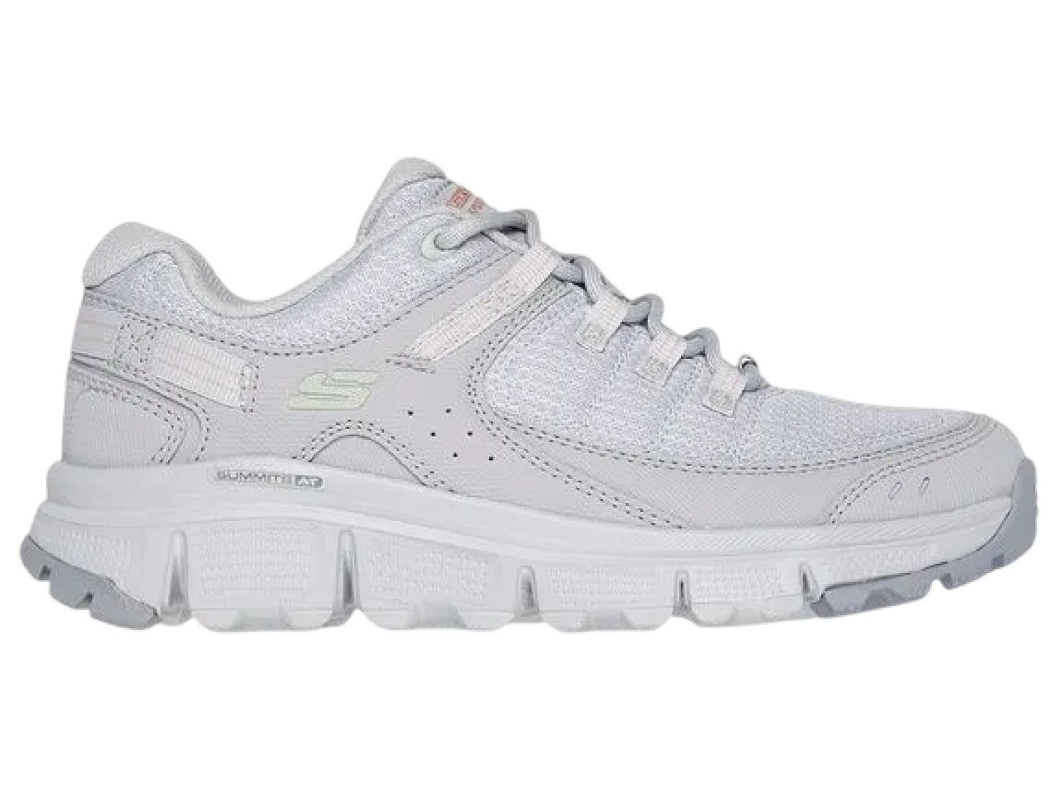 ZAPATILLA SKECHERS KISSMMEE 180271LTGY GRIS PARA MUJER - 1