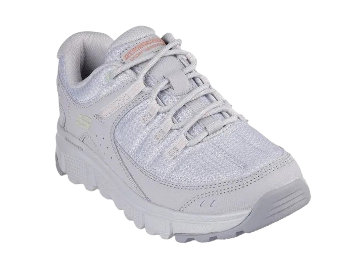 ZAPATILLA SKECHERS KISSMMEE 180271LTGY GRIS PARA MUJER - 3