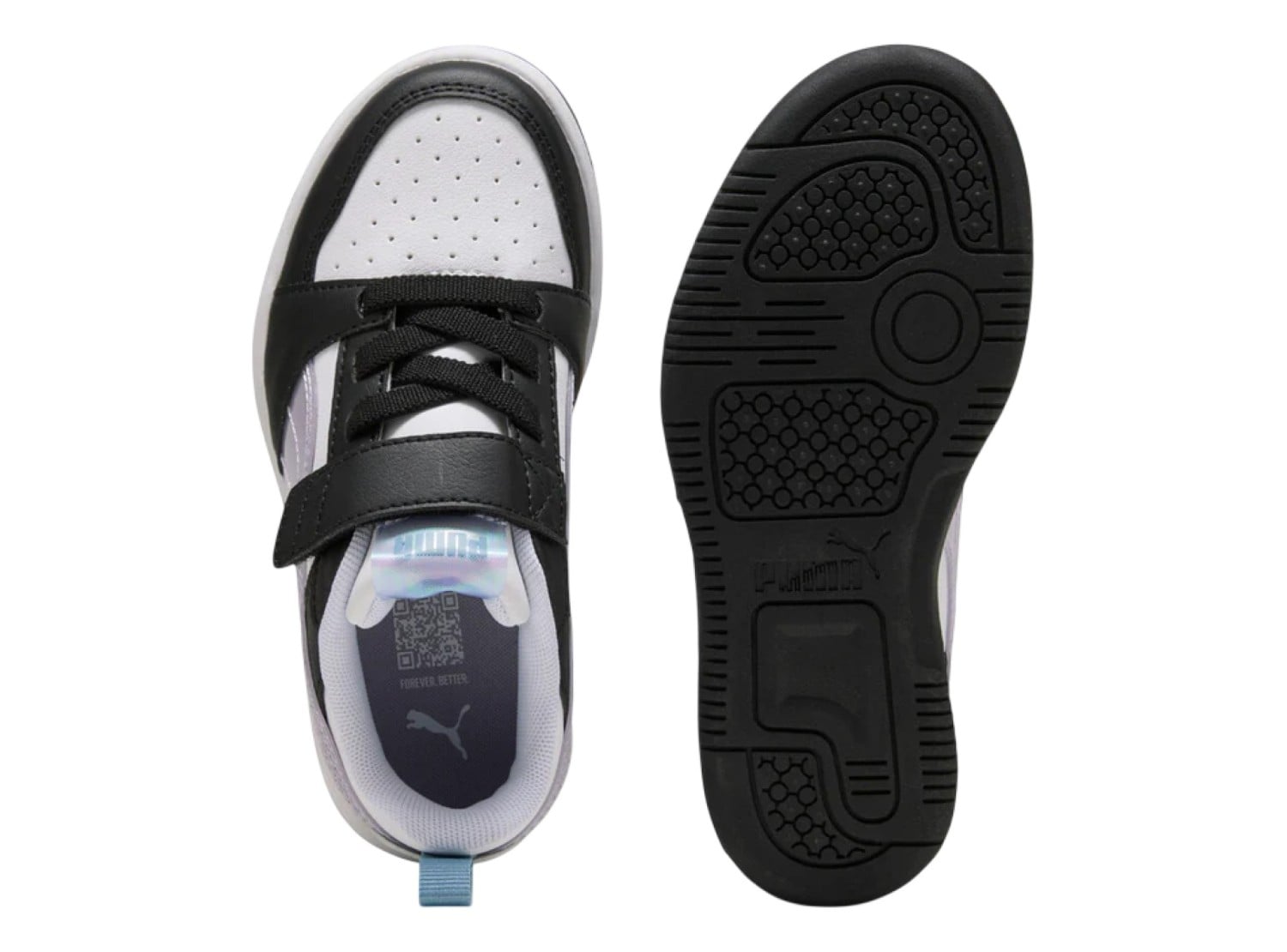 ZAPATILLA PUMA REBOUND V6 SPACE BELLE 402786 02 BLANCO NIÑA - 4