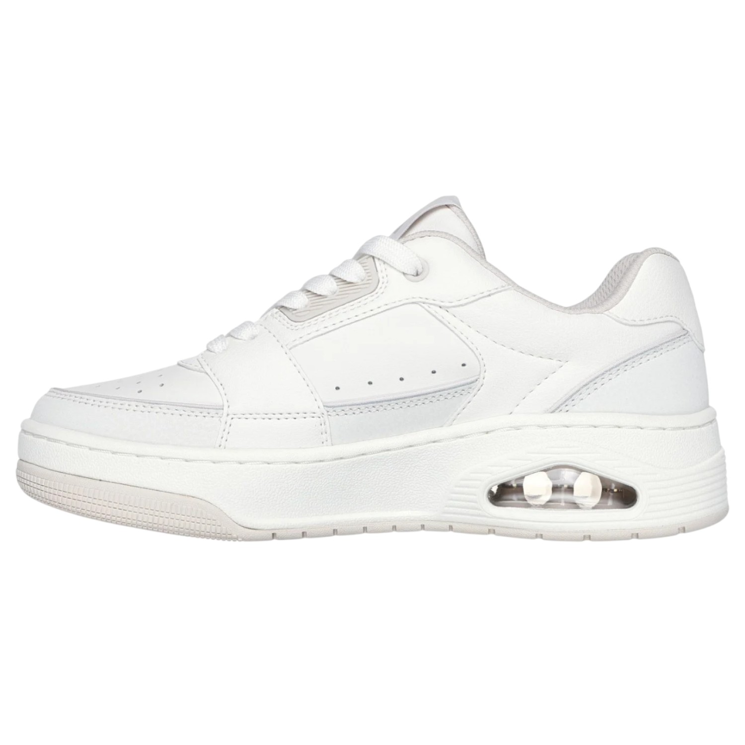 ZAPATILLA SKECHERS COURTED STYLE 177710WHT BLANCO MUJER - 2