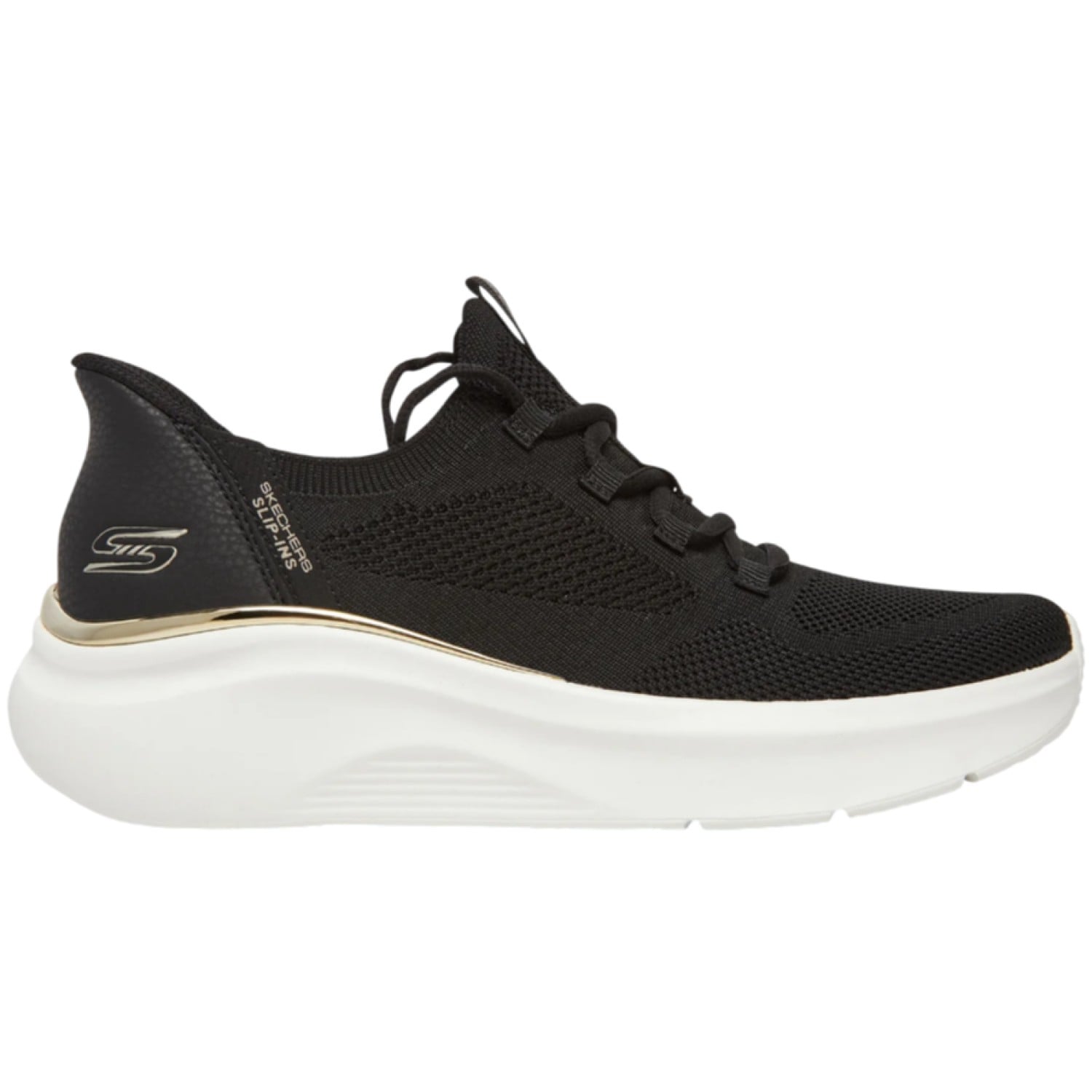 ZAPATILLA SKECHERS TRUE DELIGHT 117617BLK NEGRO PARA MUJER - 1