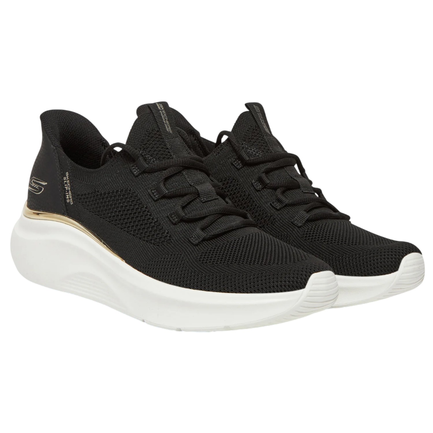 ZAPATILLA SKECHERS TRUE DELIGHT 117617BLK NEGRO PARA MUJER - 2
