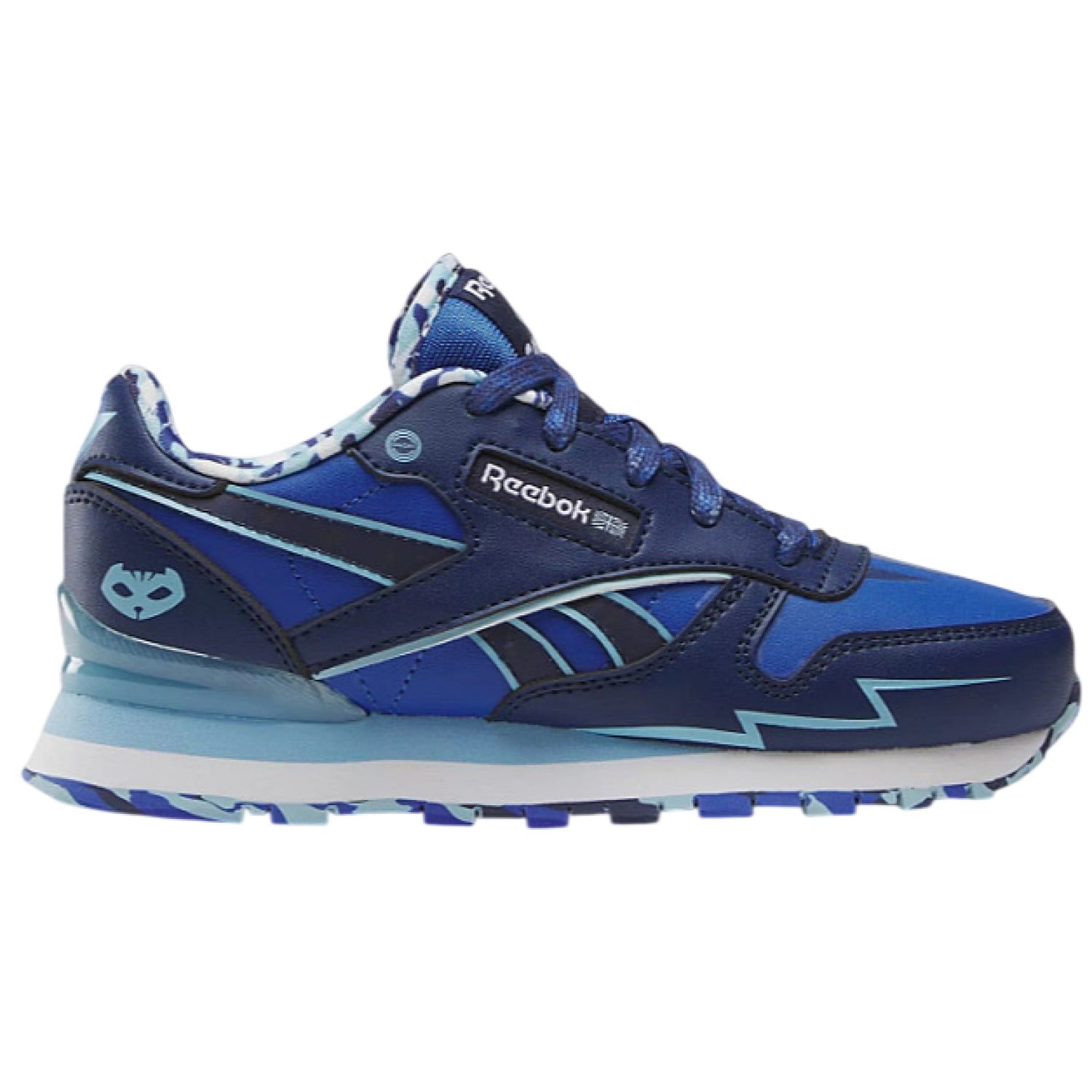 ZAPATILLA REEBOK CLASSIC LEATHER STEP 100200540 AZUL NIÑOS - 1