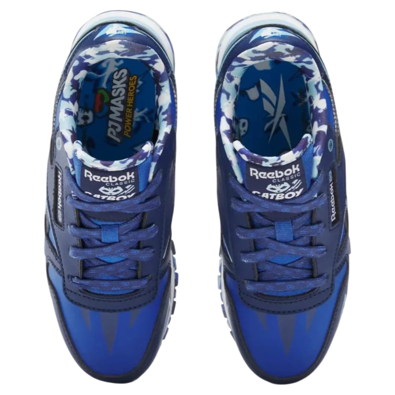 ZAPATILLA REEBOK CLASSIC LEATHER STEP 100200540 AZUL NIÑOS - 3