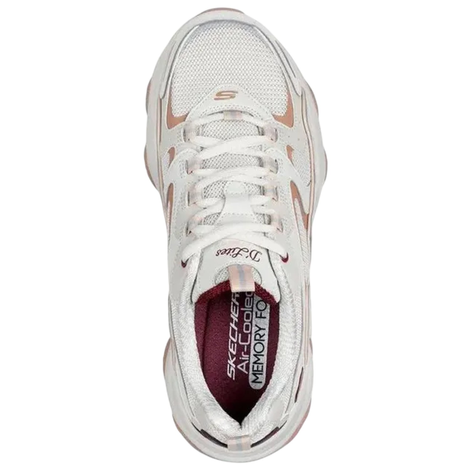 ZAPATILLA SKECHERS DLITES 5.0 UPGRADED 150520OWBR MUJER - 4
