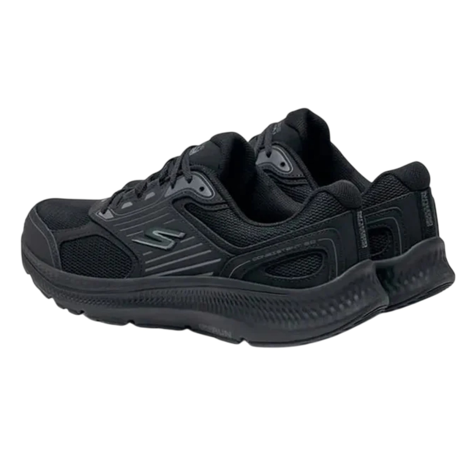 ZAPATILLA SKECHES GO RUN CONSISTENT 128606BBK NEGRO MUJER - 3