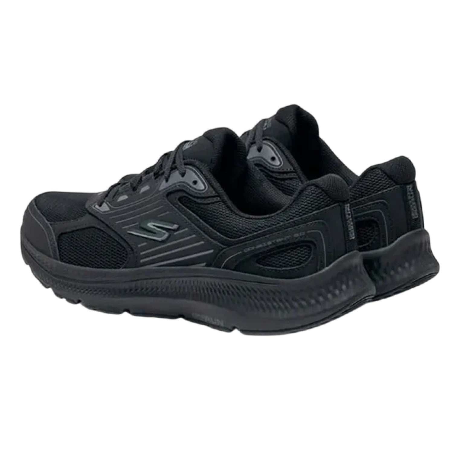 ZAPATILLA SKECHES GO RUN CONSISTENT 128606BBK NEGRO MUJER - 3