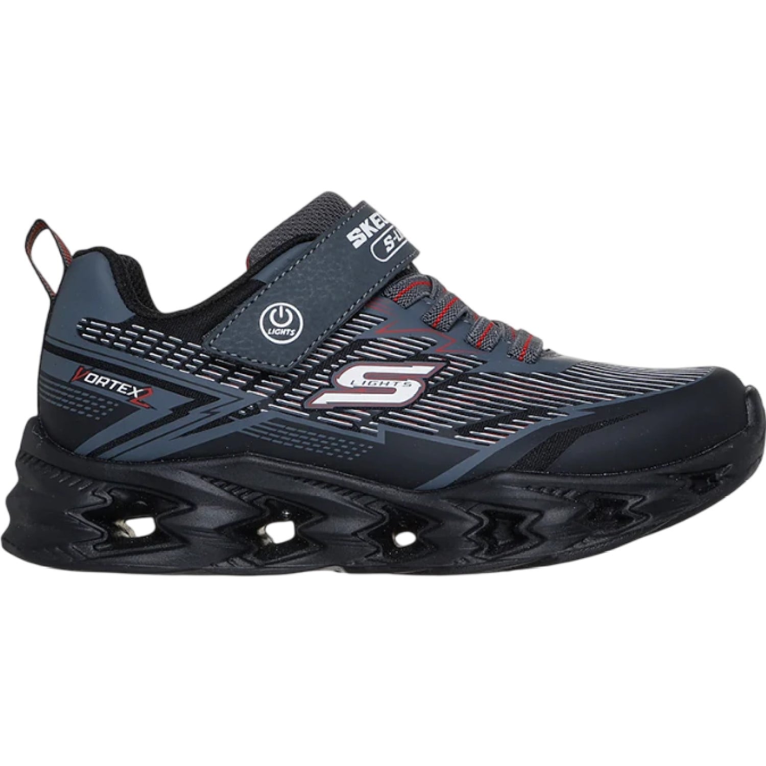 ZAPATILLA SKECHERS VELTROX 400605LBKCC NEGRO PARA NIÑO - 1