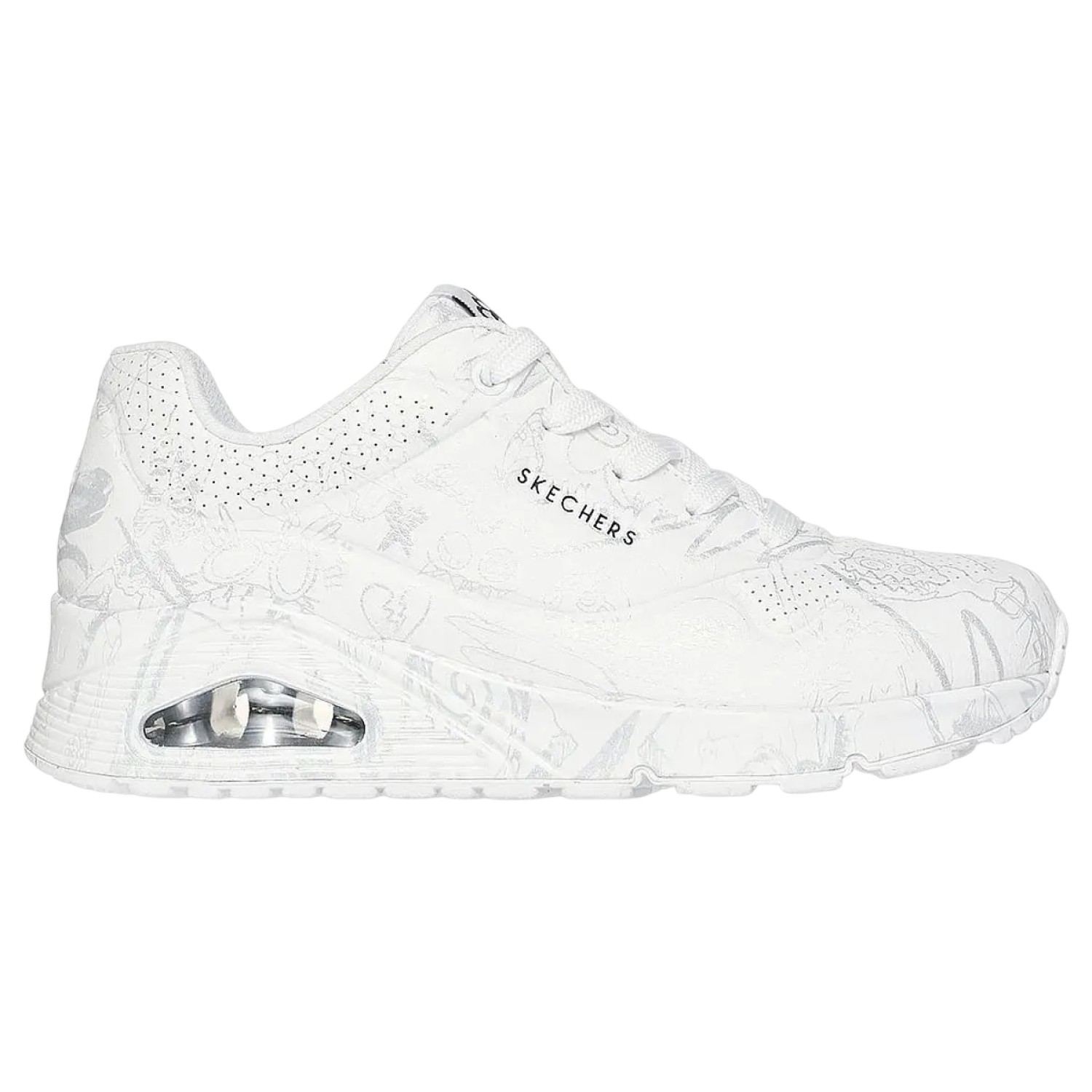 ZAPATILLA SKECHERS UNO PROCESS 177972WSL BLANCO PARA MUJER - 1