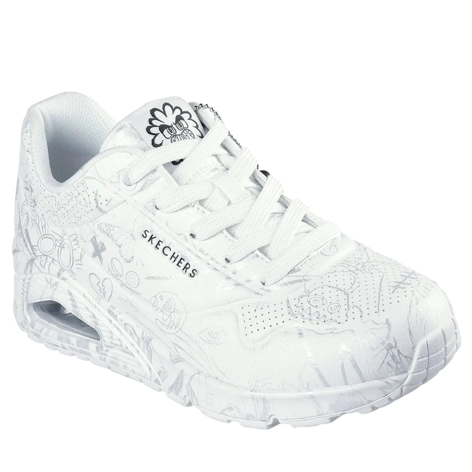 ZAPATILLA SKECHERS UNO PROCESS 177972WSL BLANCO PARA MUJER - 3