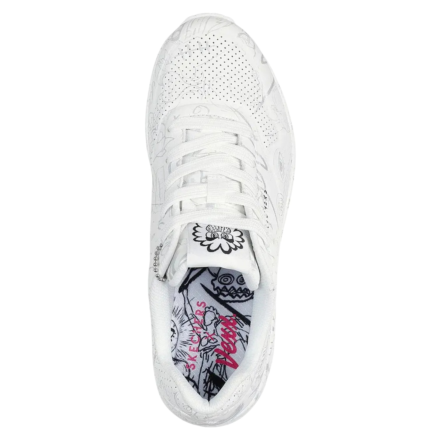 ZAPATILLA SKECHERS UNO PROCESS 177972WSL BLANCO PARA MUJER - 4