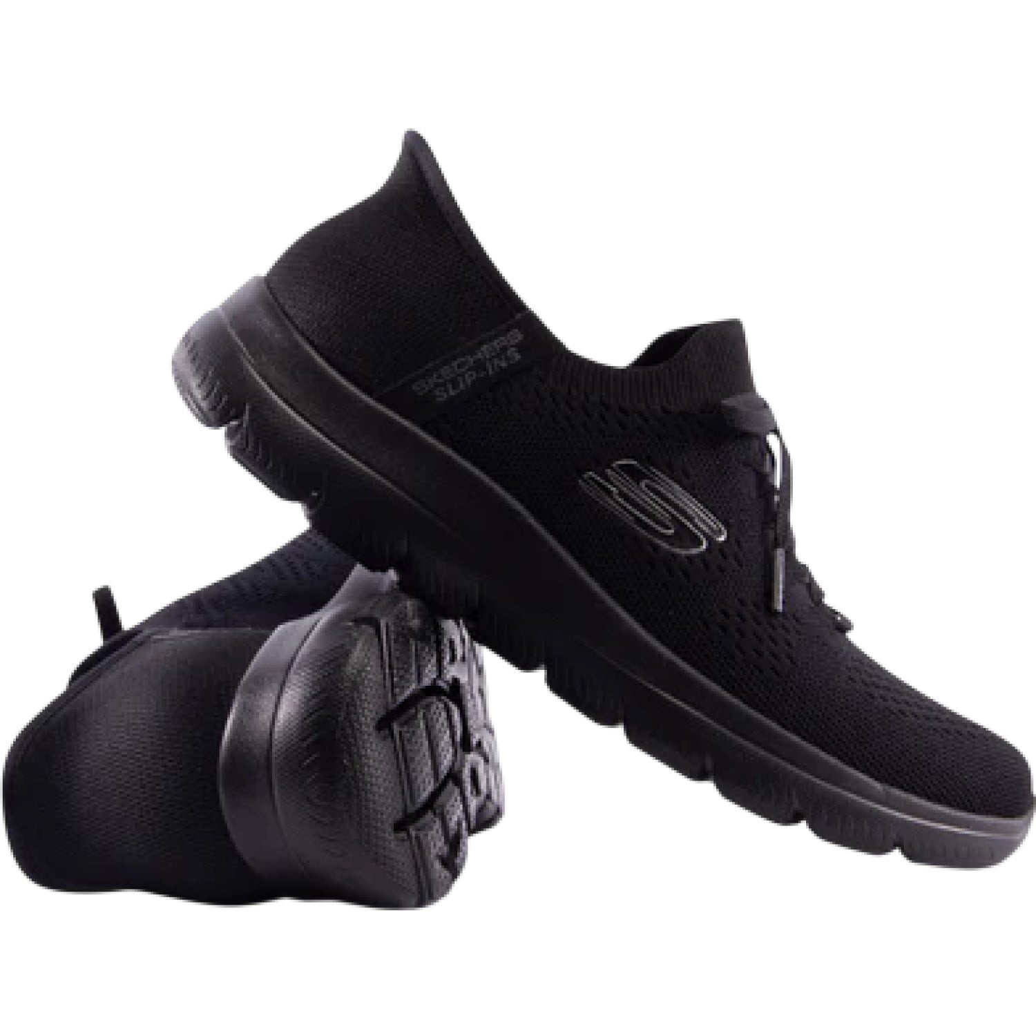 ZAPATILLA SKECHERS NEW DAILY 150263BBK NEGRO PARA MUJER - 2