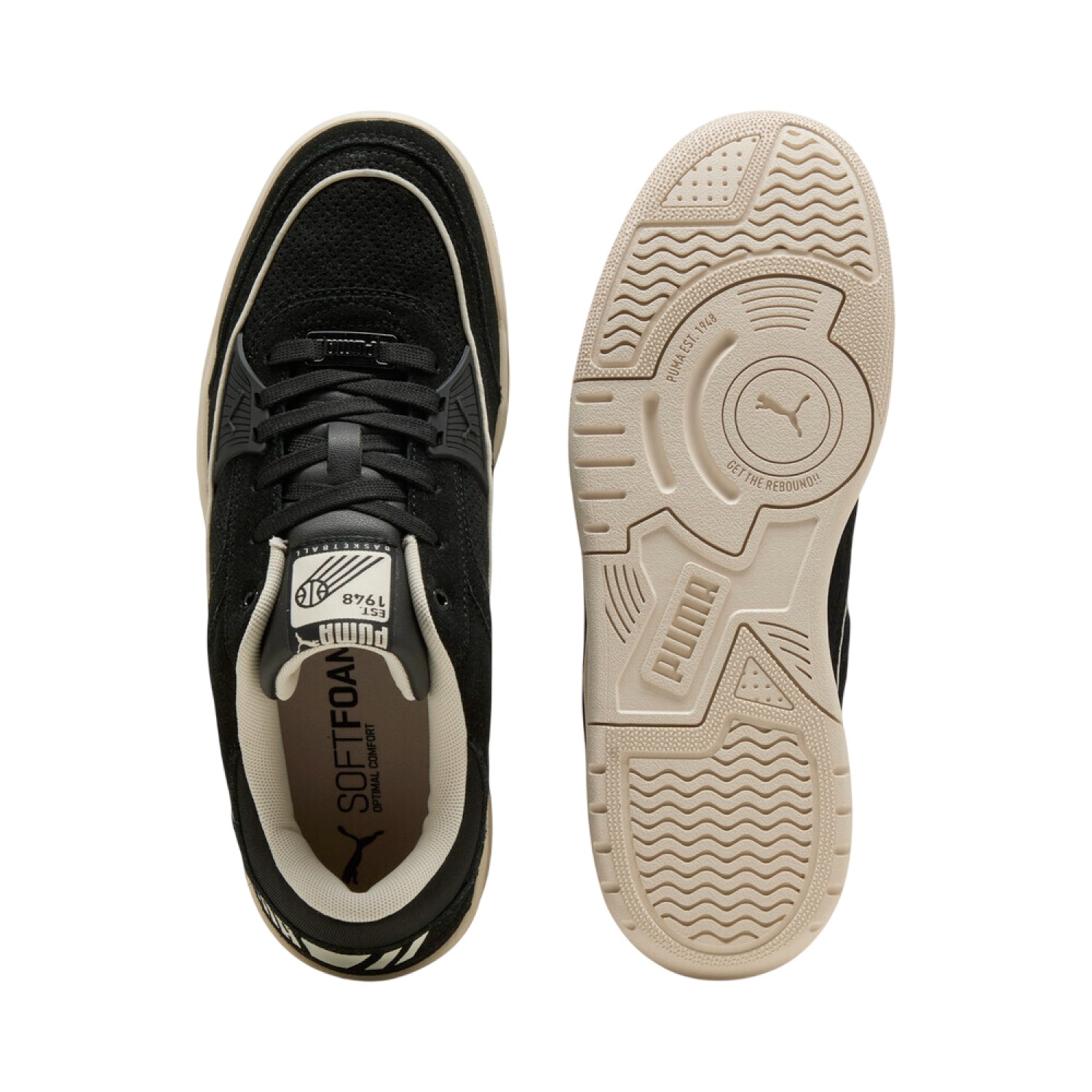 ZAPATILLA PUMA REBOUND RETRO SPORT 404506 01 NEGRO HOMBRE - 4