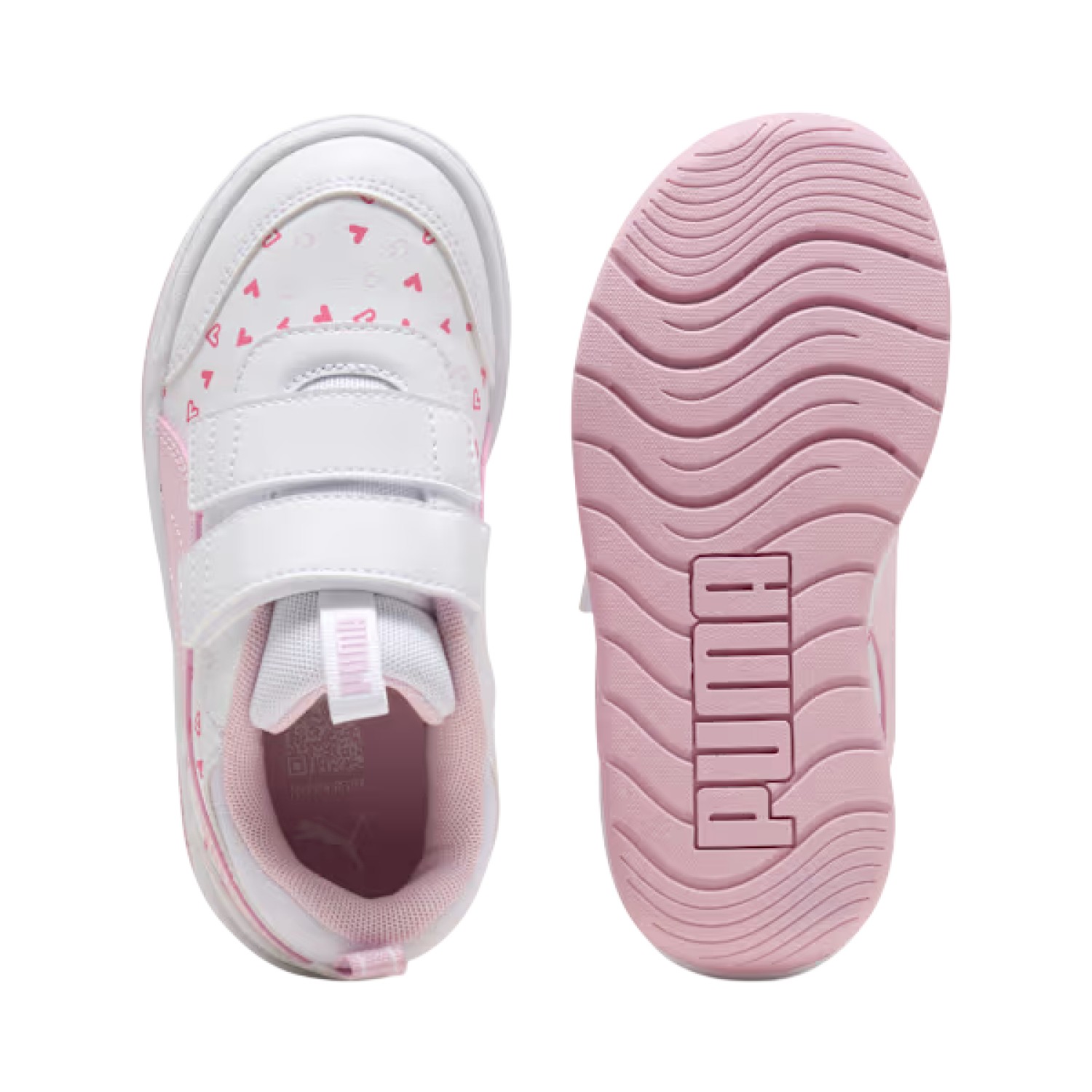 ZAPATILLA PUMA MULTIFLEX 2 HEARTY V PS 405648 01 BLANCO PARA NIÑA - 4