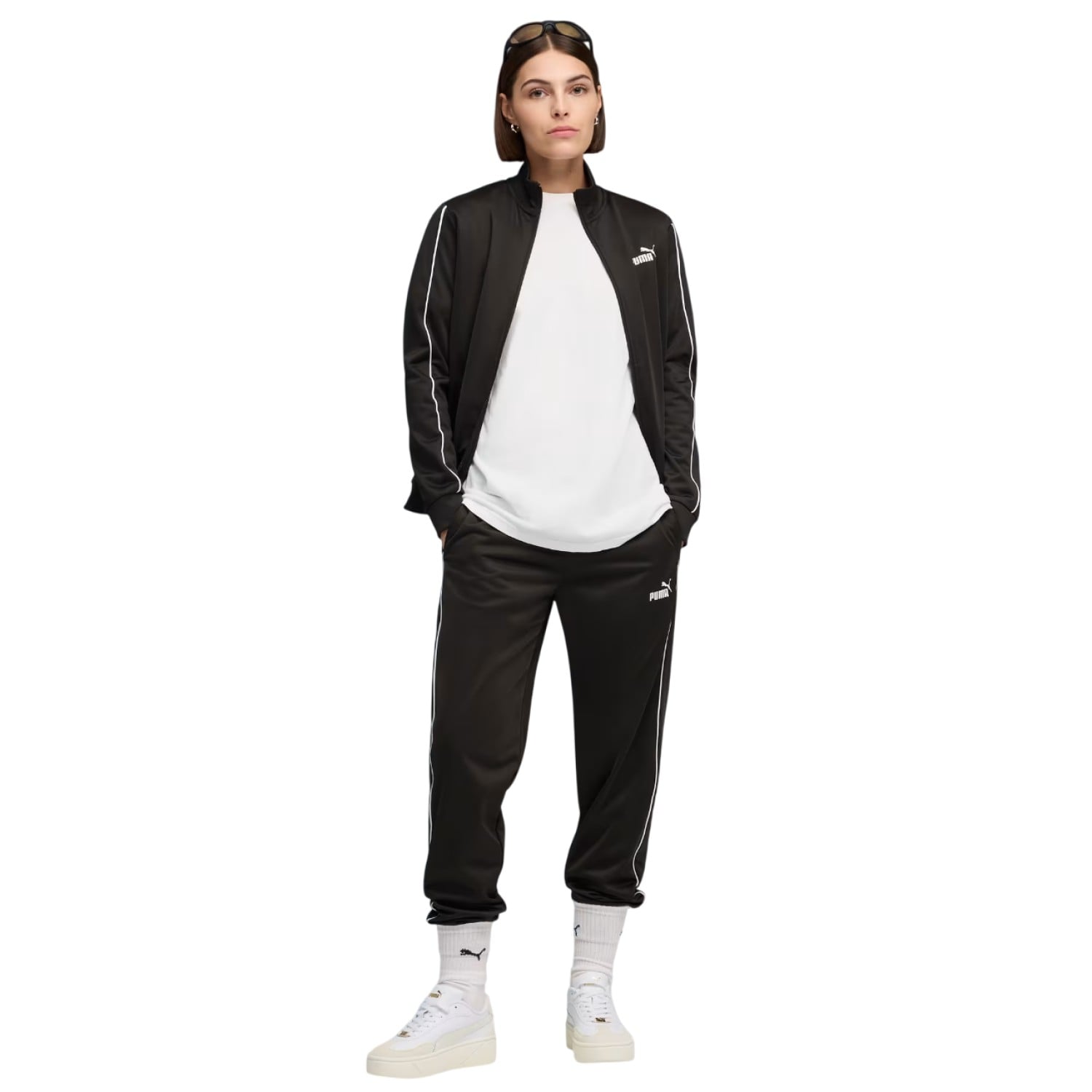 CONJUNTO DEPORTIVO BUZO PUMA POLY SUIT 691904 01 PARA MUJER - 5