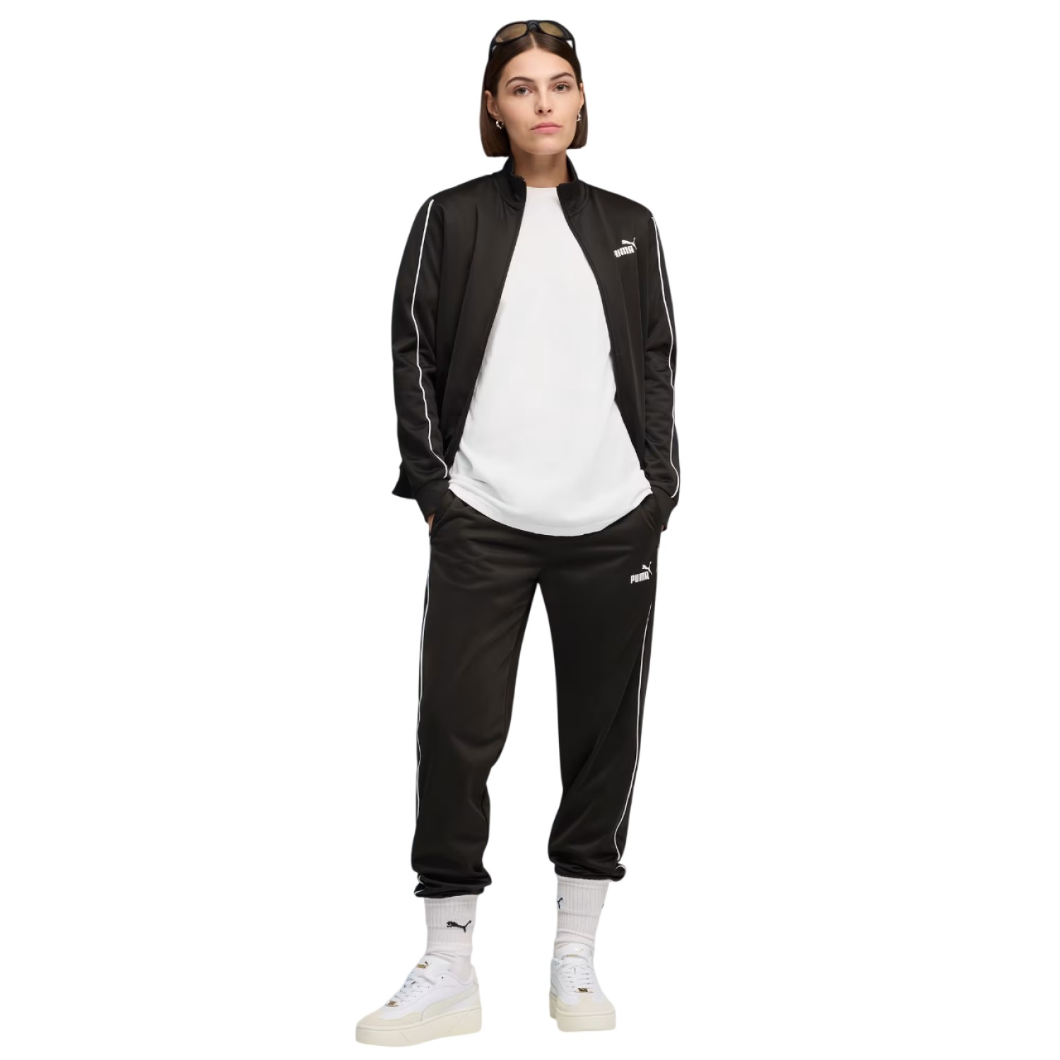 CONJUNTO DEPORTIVO BUZO PUMA POLY SUIT 691904 01 PARA MUJER - 5