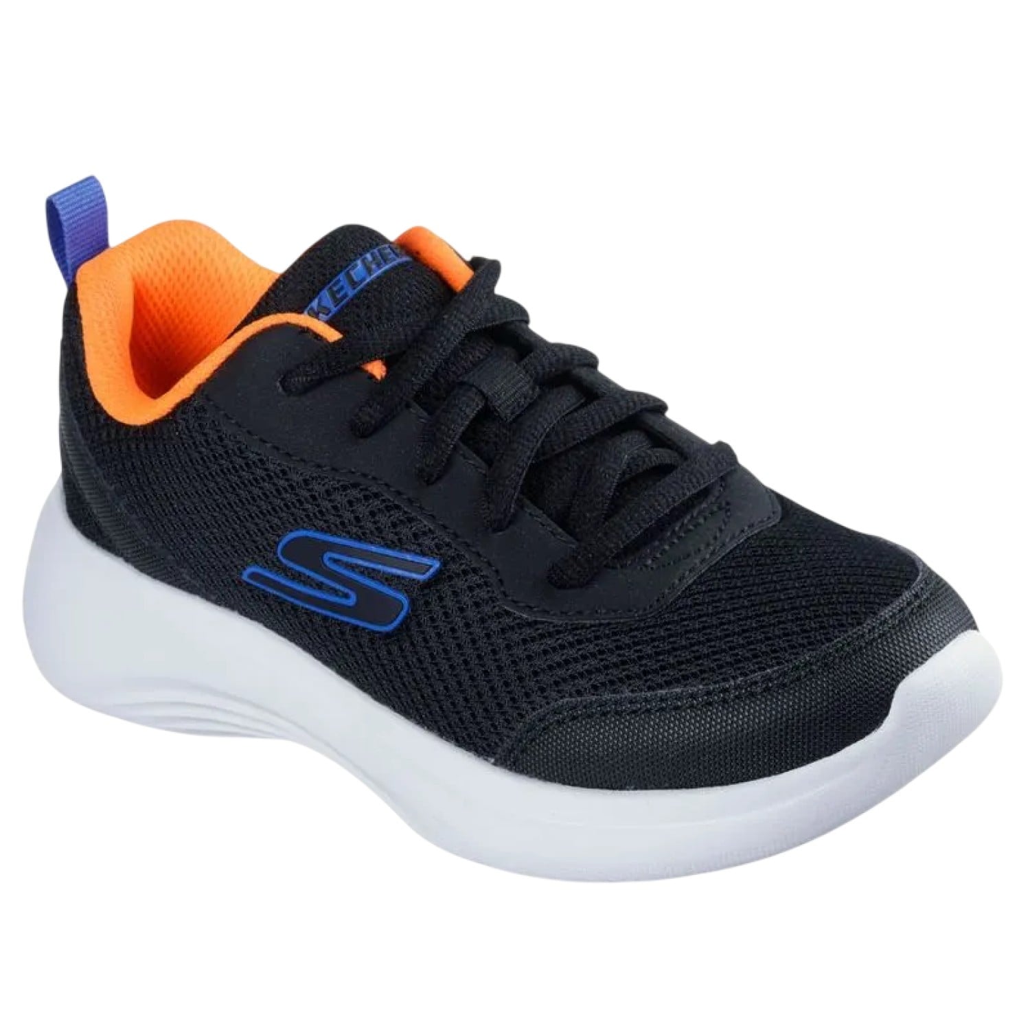 ZAPATILLA SKECHERS SKY FLEX 403616LBLK NEGRO PARA NIÑO - 3