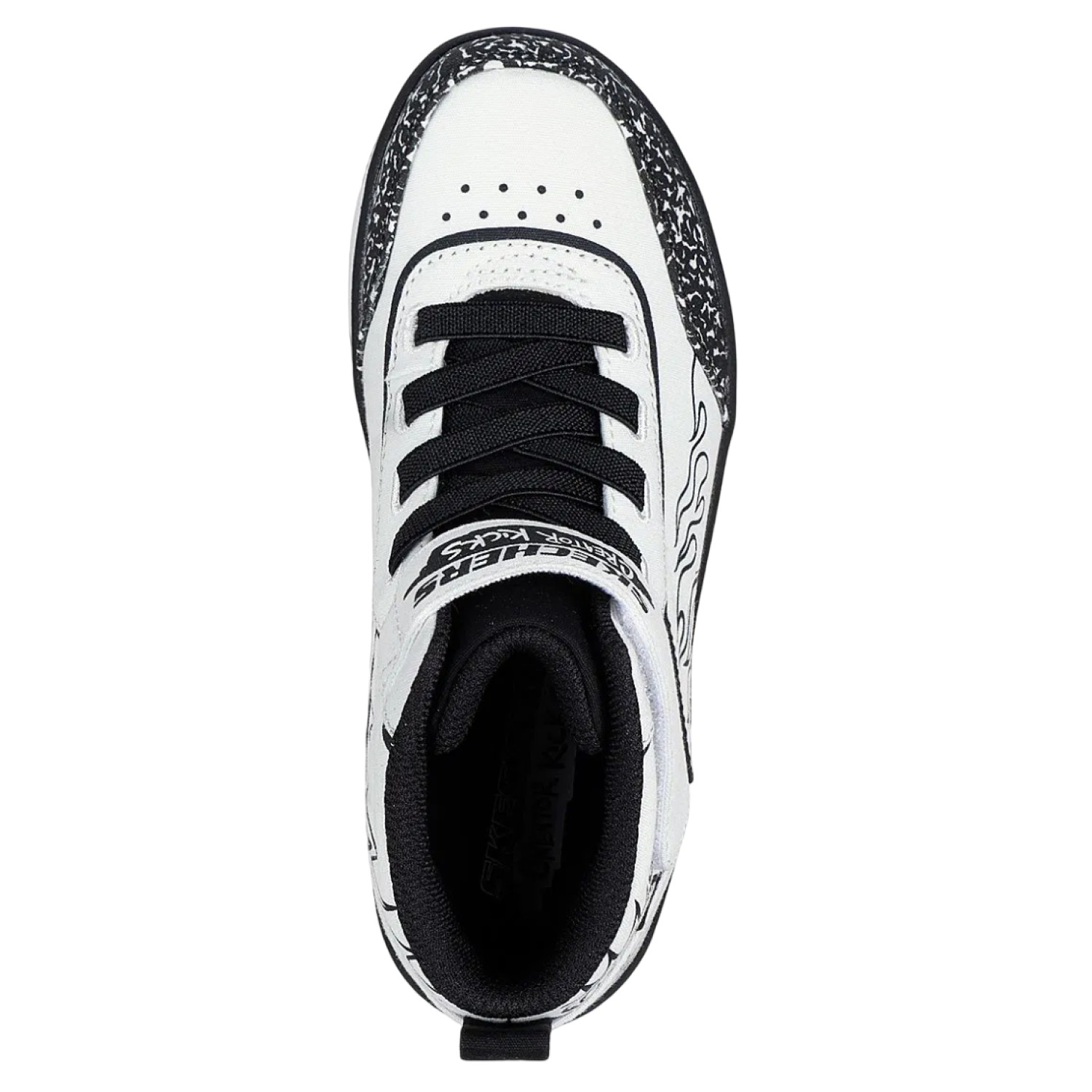 ZAPATILLA SKECHERS COLOR BLITZ 403500LWBK BLANCO NIÑO - 4