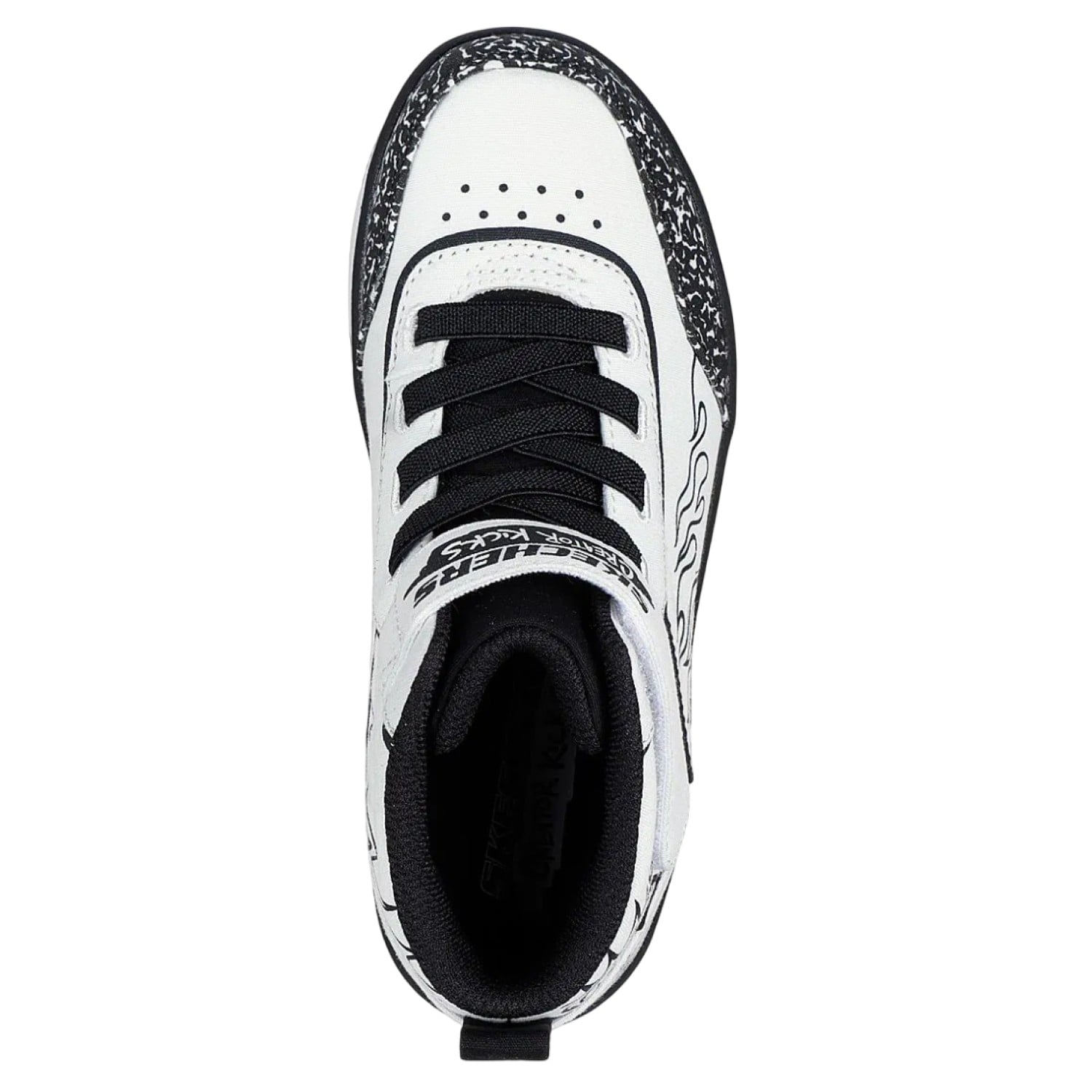 ZAPATILLA SKECHERS COLOR BLITZ 403500LWBK BLANCO NIÑO - 4