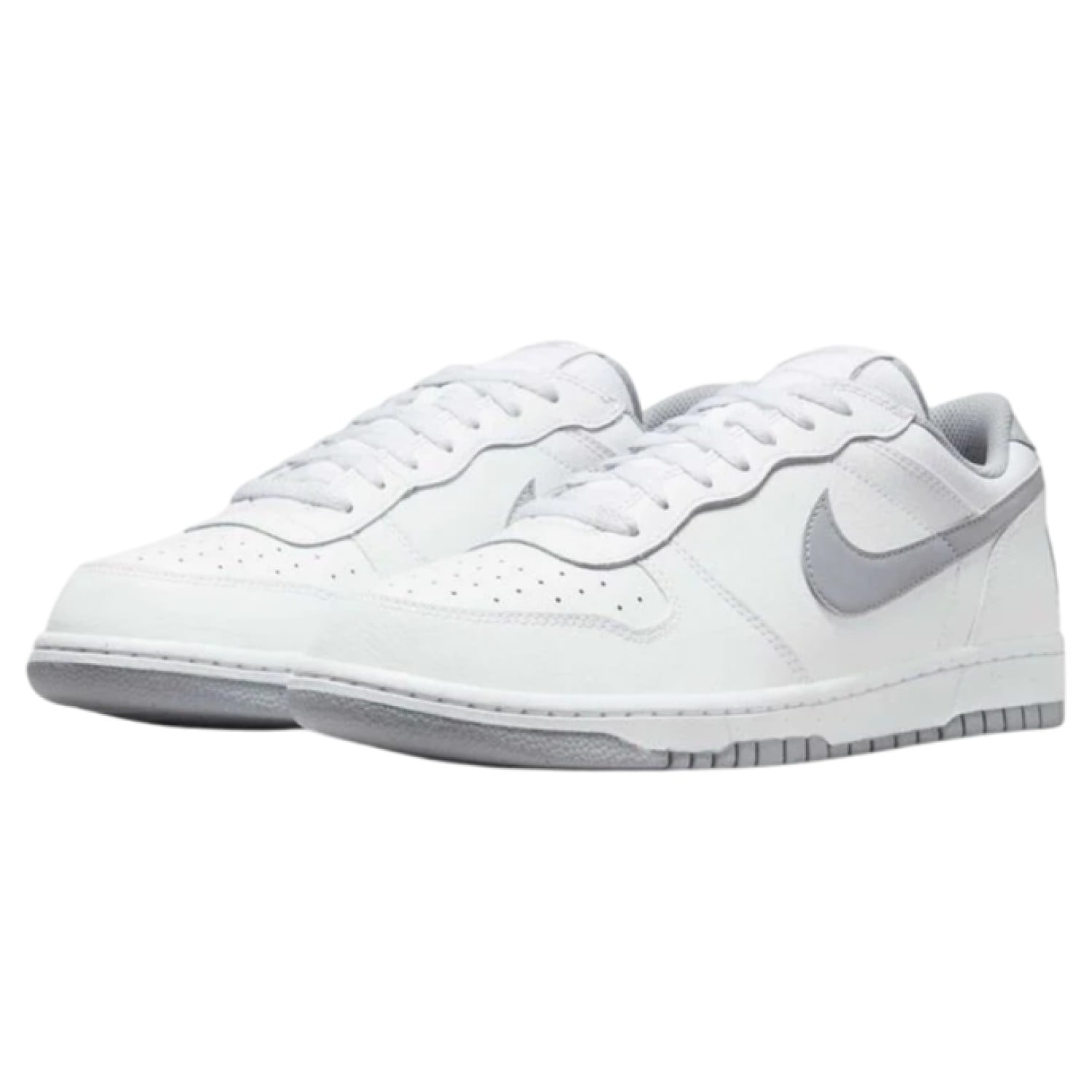 ZAPATILLA NIKE BIG LOW 355152 106 GRIS PARA HOMBRE - 3