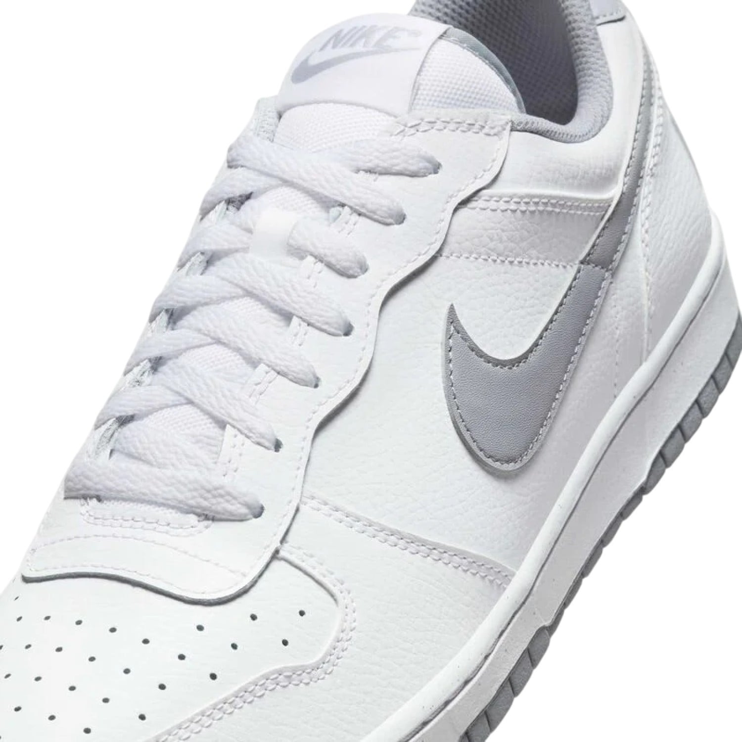 ZAPATILLA NIKE BIG LOW 355152 106 GRIS PARA HOMBRE - 6