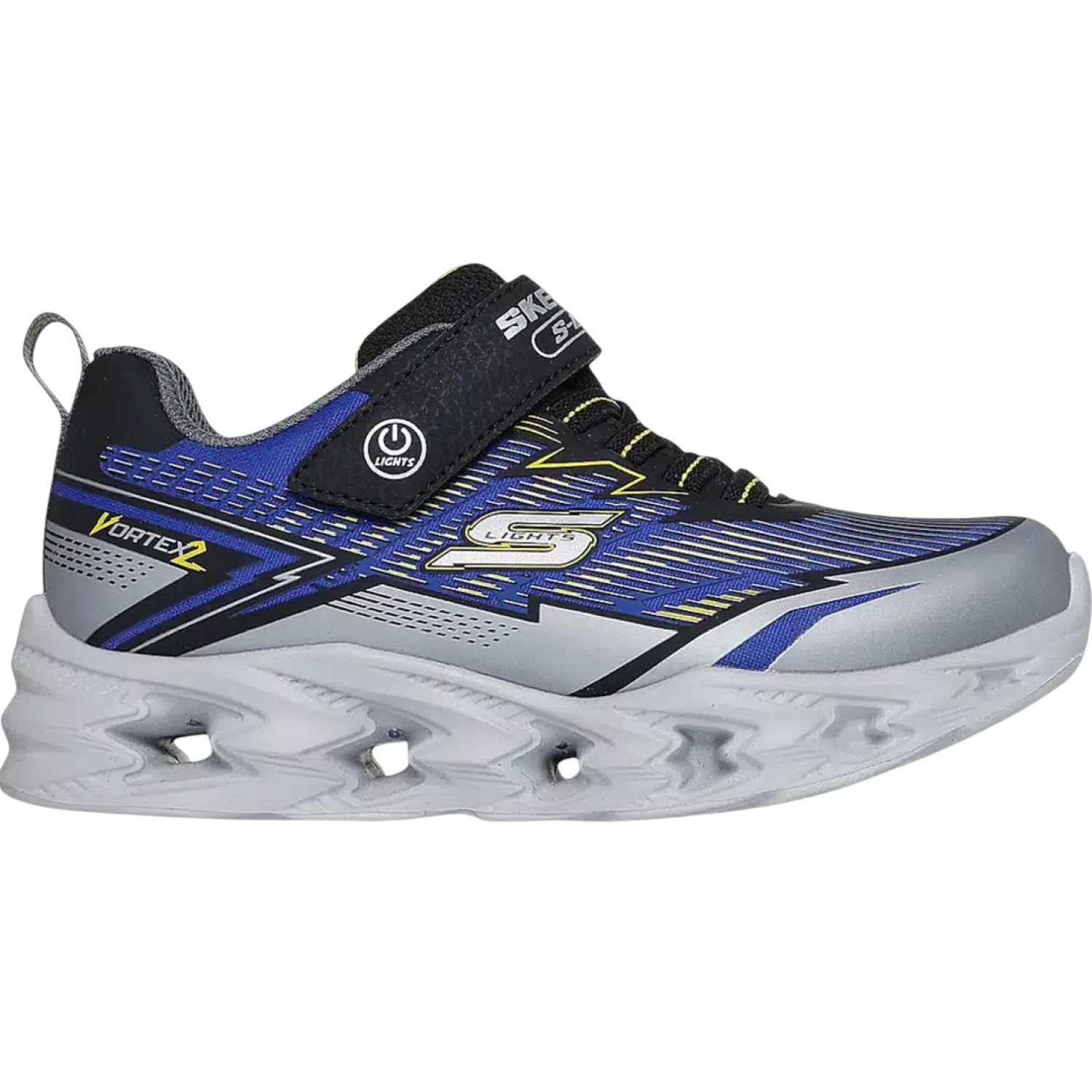 ZAPATILLA SKECHERS VELTROX 400605LSLBK AZUL PARA NIÑO - 1